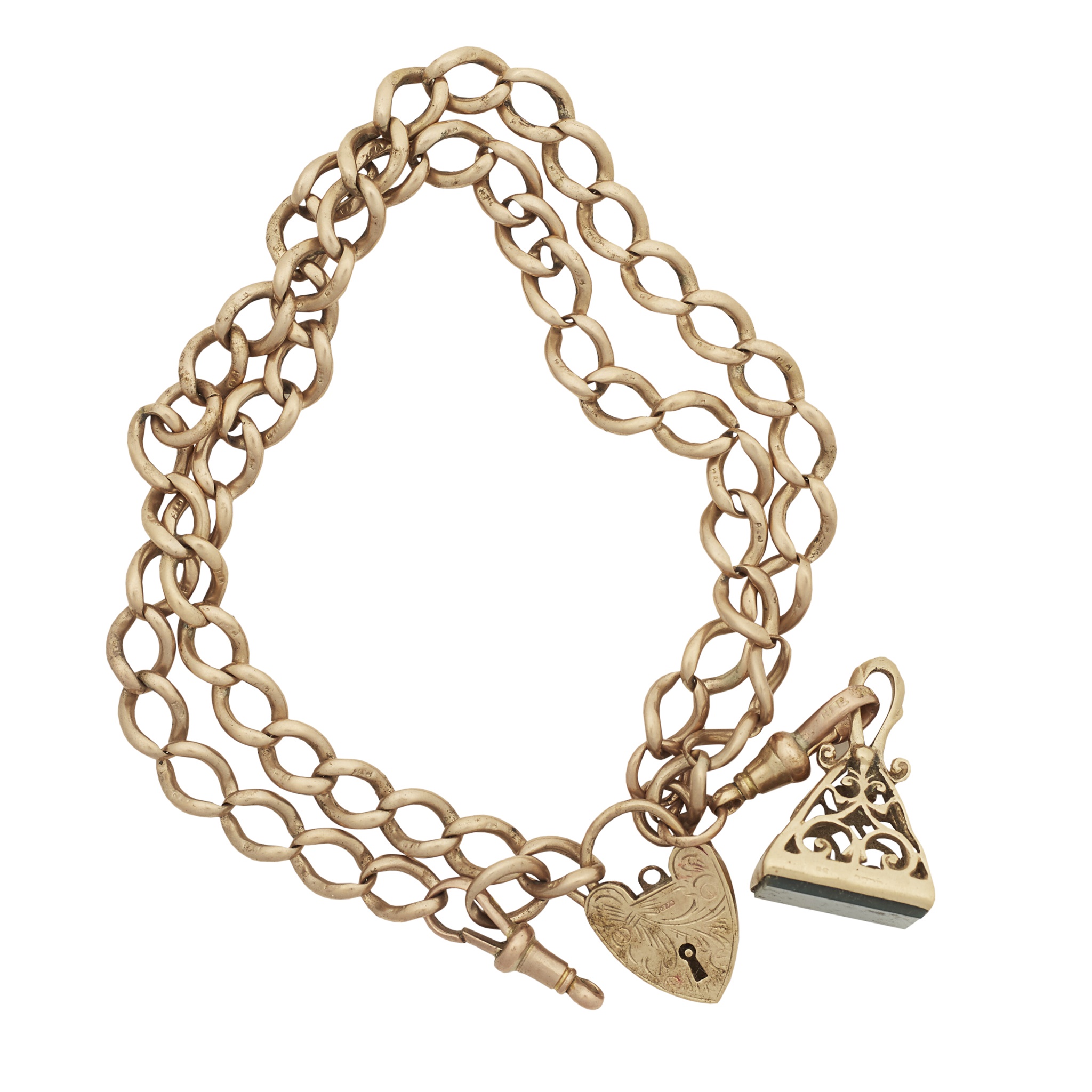 A gentleman's watch chain