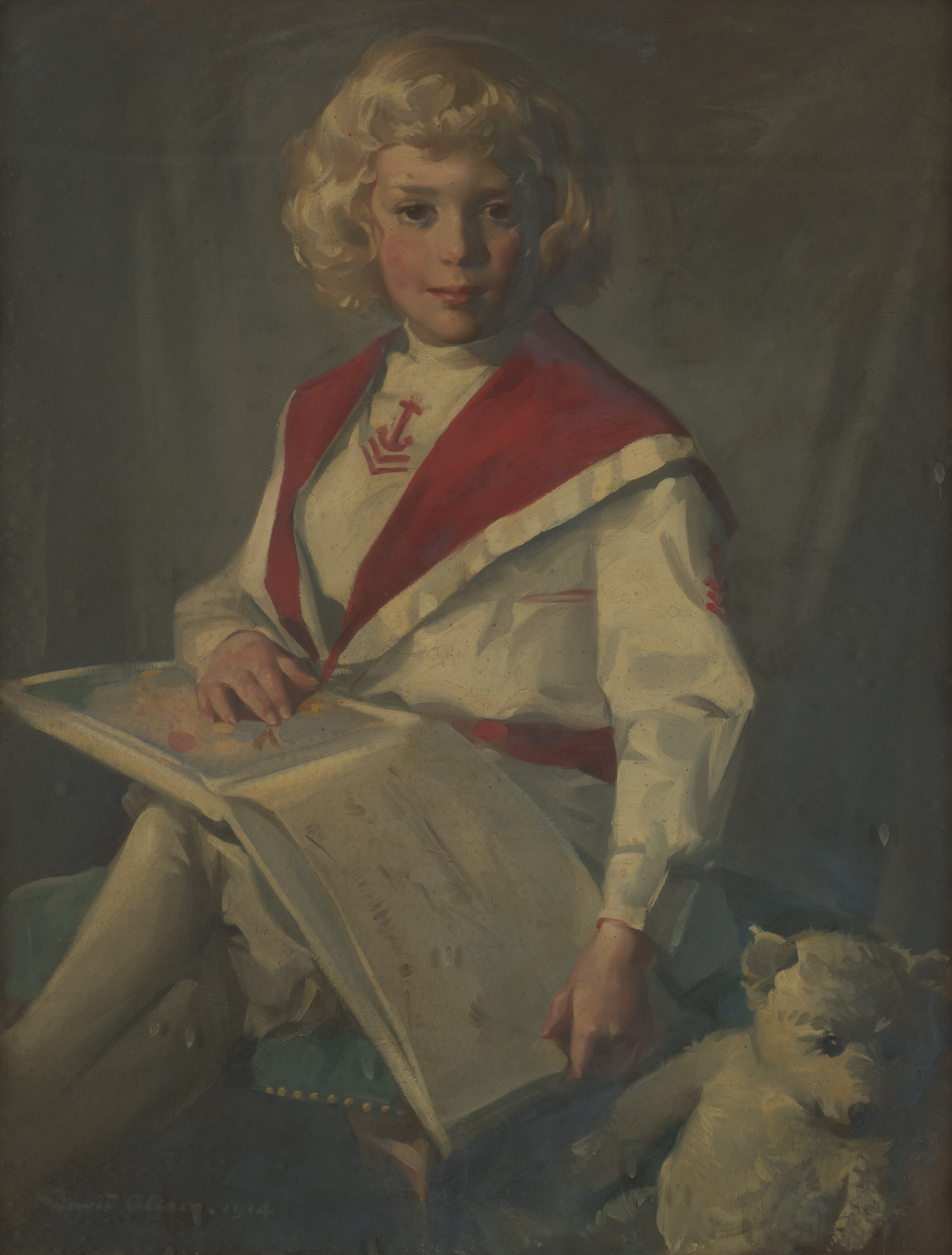DAVID ALISON R.S.A., R.P. (SCOTTISH 1882-1955)