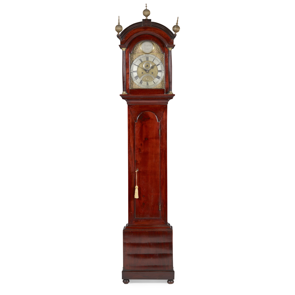 SCOTTISH GEORGE III MAHOGANY LONGCASE CLOCK, JAMES CUTHBERT, PERTH