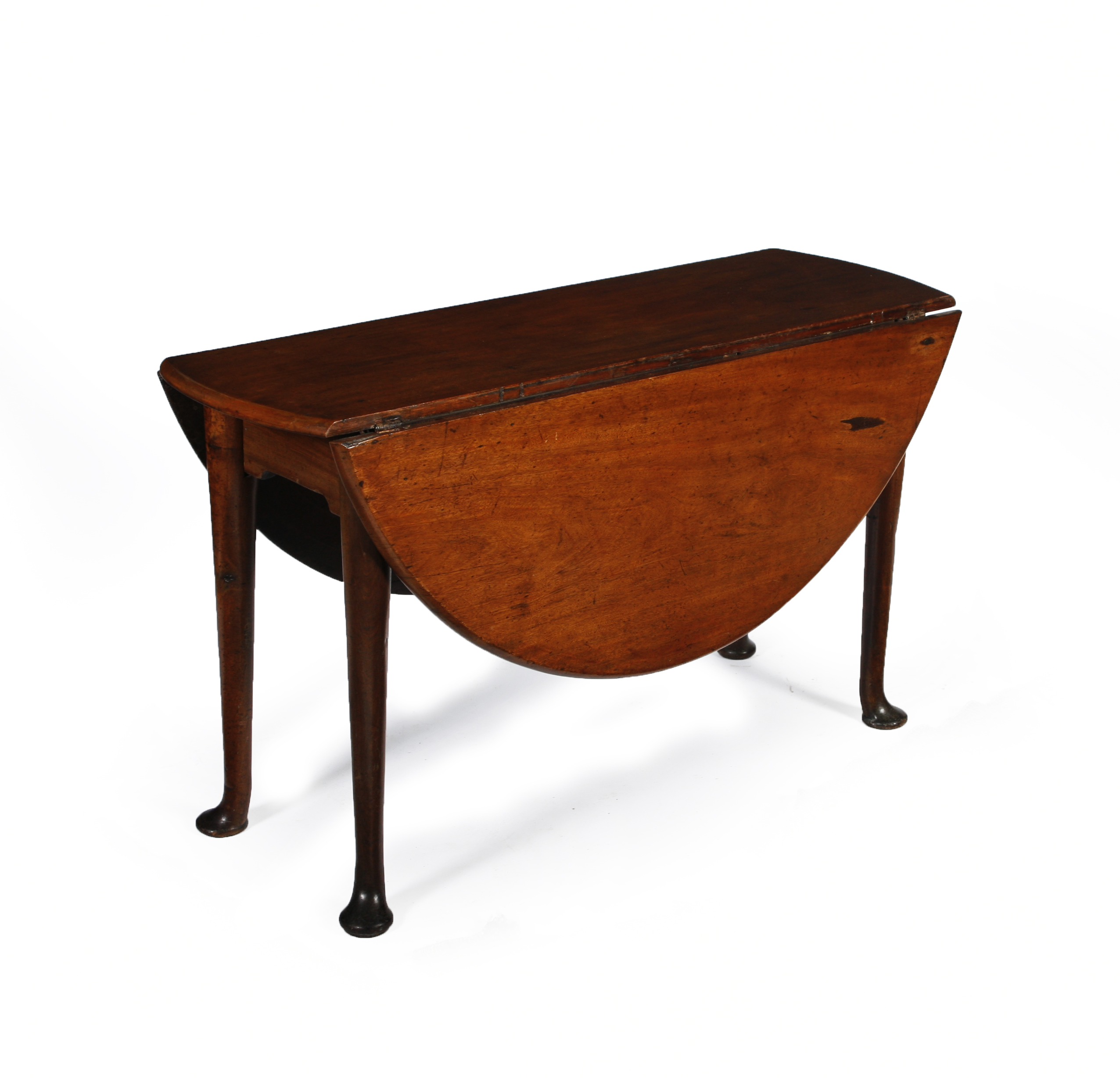 GEORGE III MAHOGANY DROP LEAF TABLE