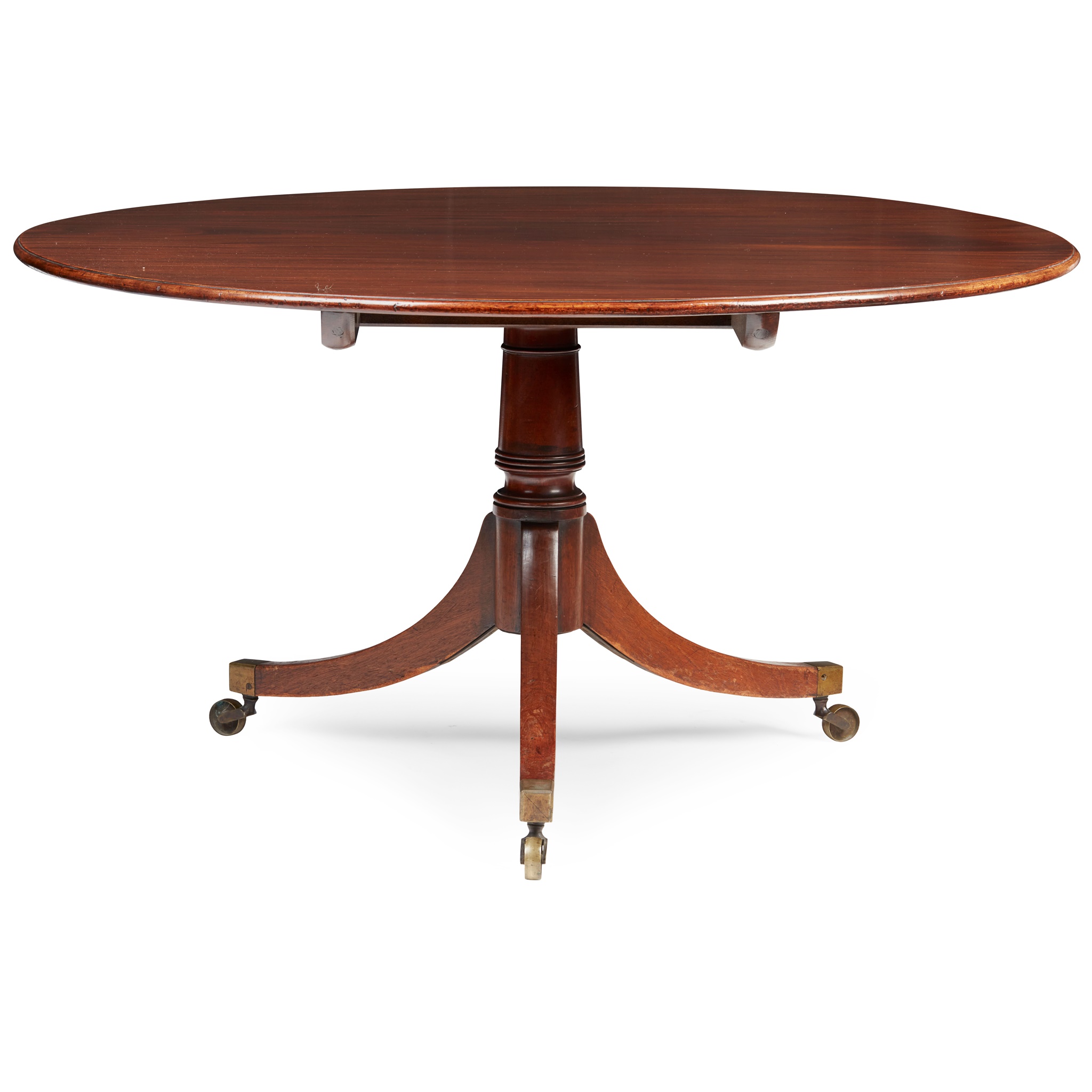 LATE GEORGE III MAHOGANY BREAKFAST TABLE