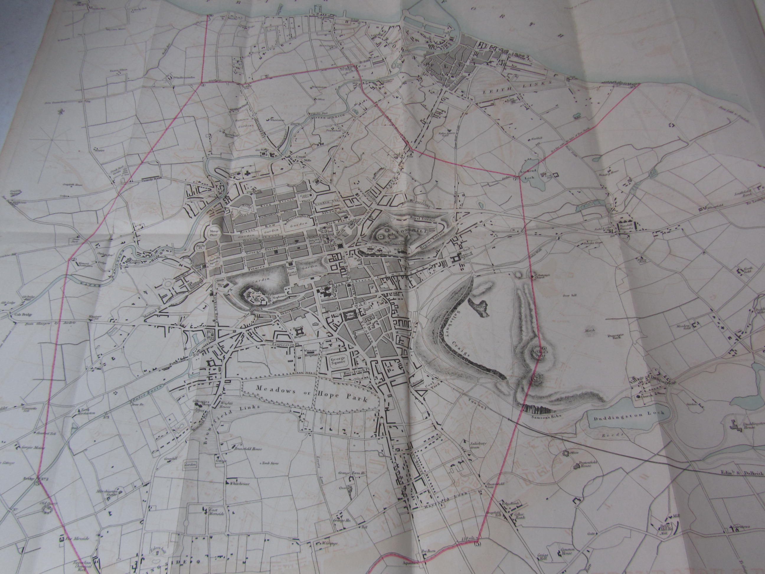 Scottish Representation, House of Commons, Boundaries, Town plans.