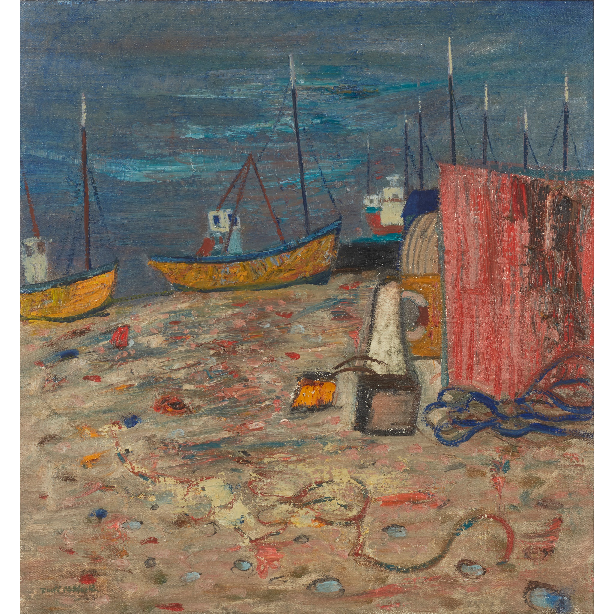 DAVID MCLEOD MARTIN R.S.W., R.G.I., S.S.A (SCOTTISH 1922-2018)