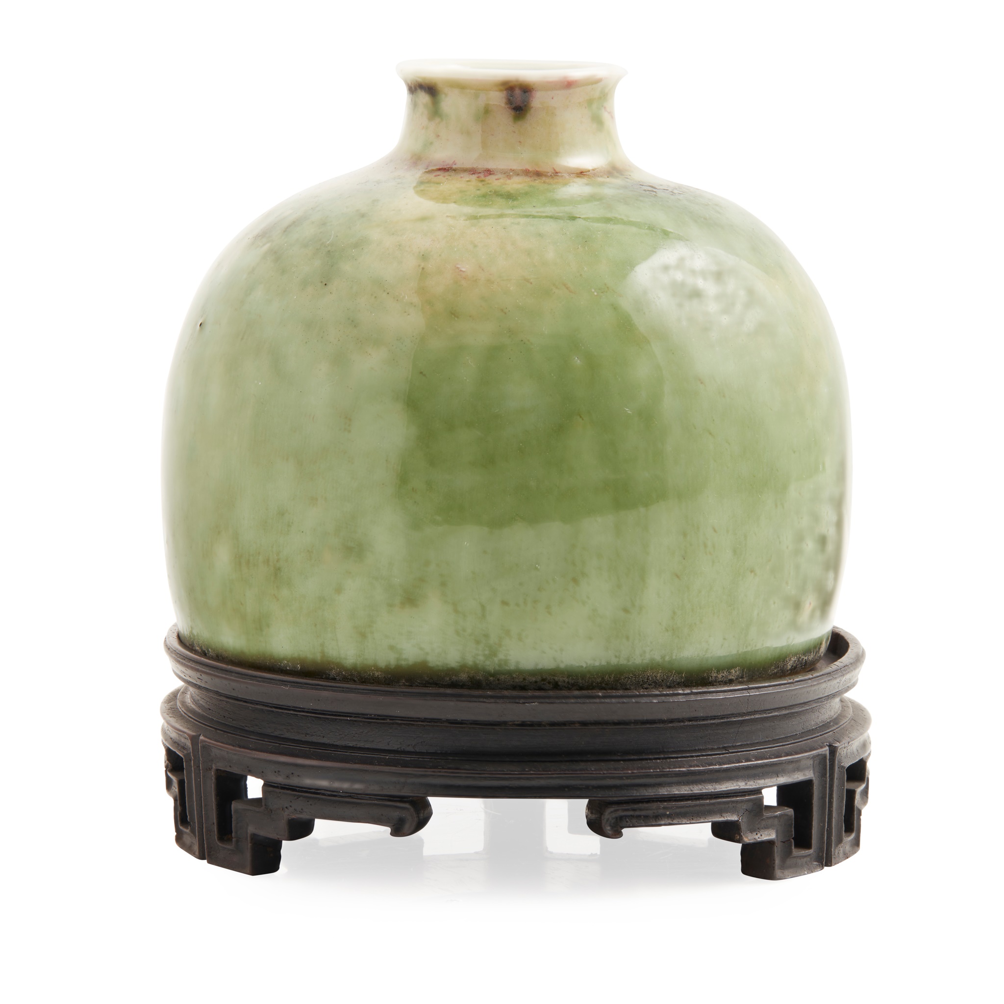 PEACHBLOOM-GLAZED BEEHIVE-FORM WATER POT, TAIBAI ZUN