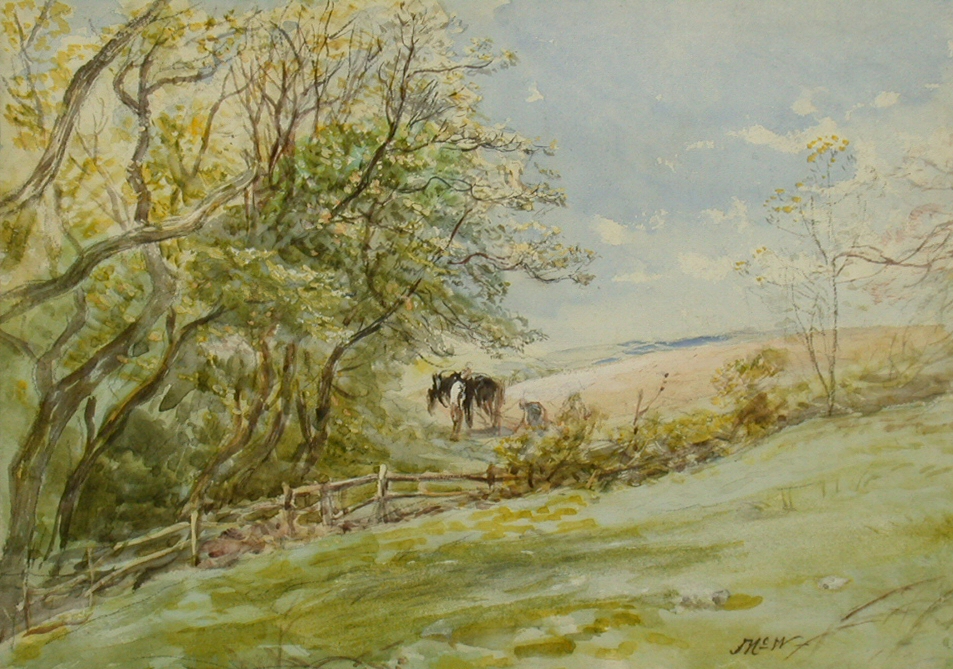 JOHN MACWHIRTER R.A., H.R.S.A., R.I., R.E. (1839-1911)