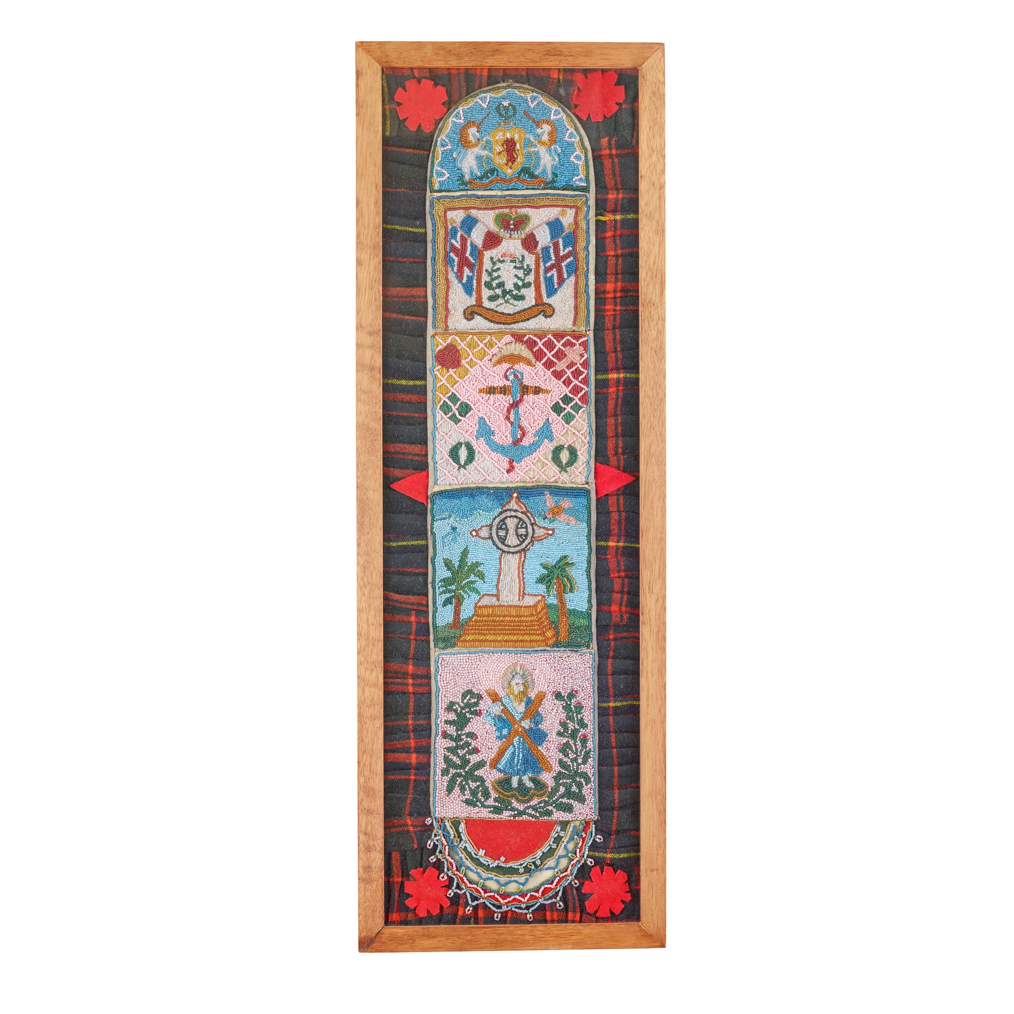 SCOTTISH SAILOR'S BEADWORK SWEETHEART KEEPSAKE