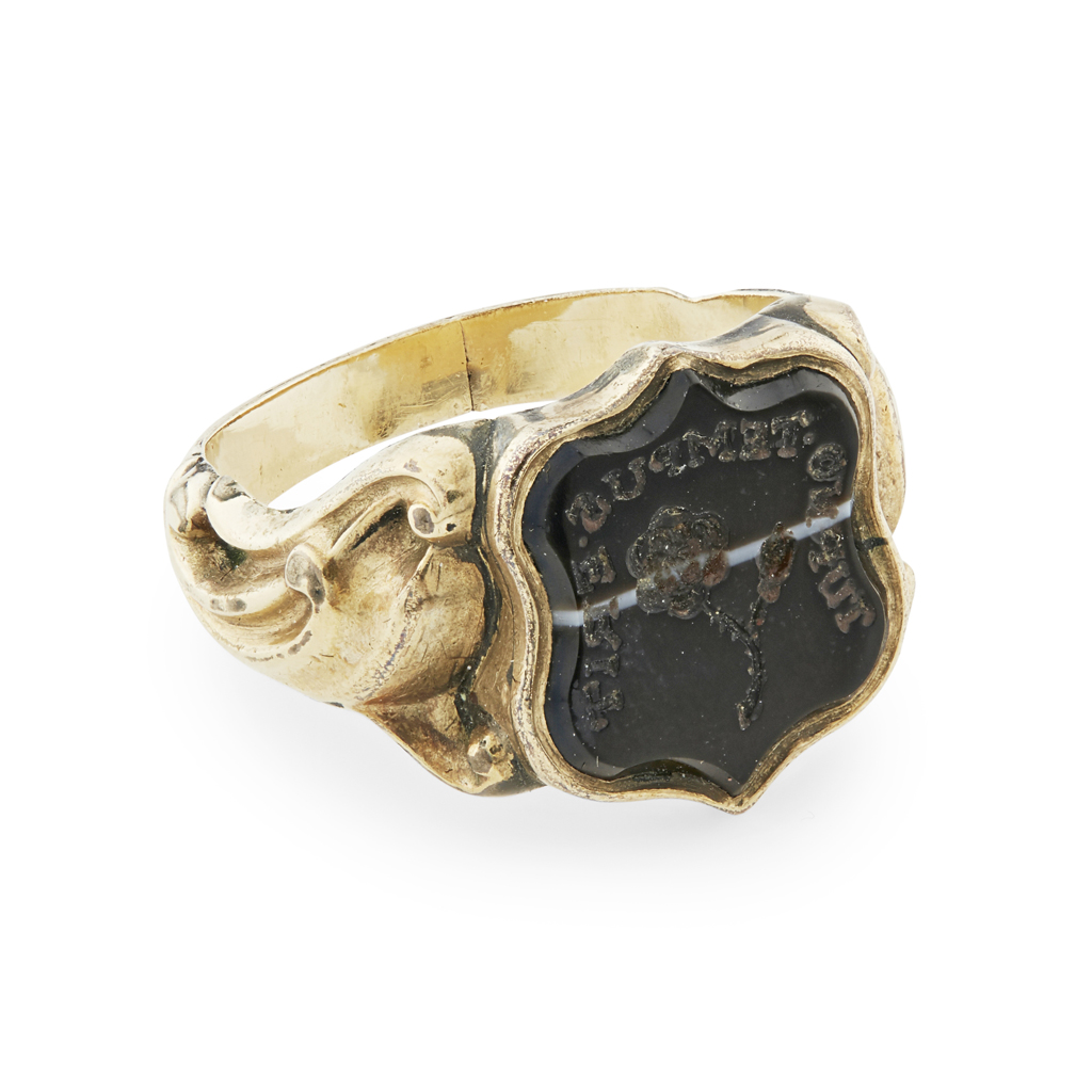 A JACOBITE SEAL RING