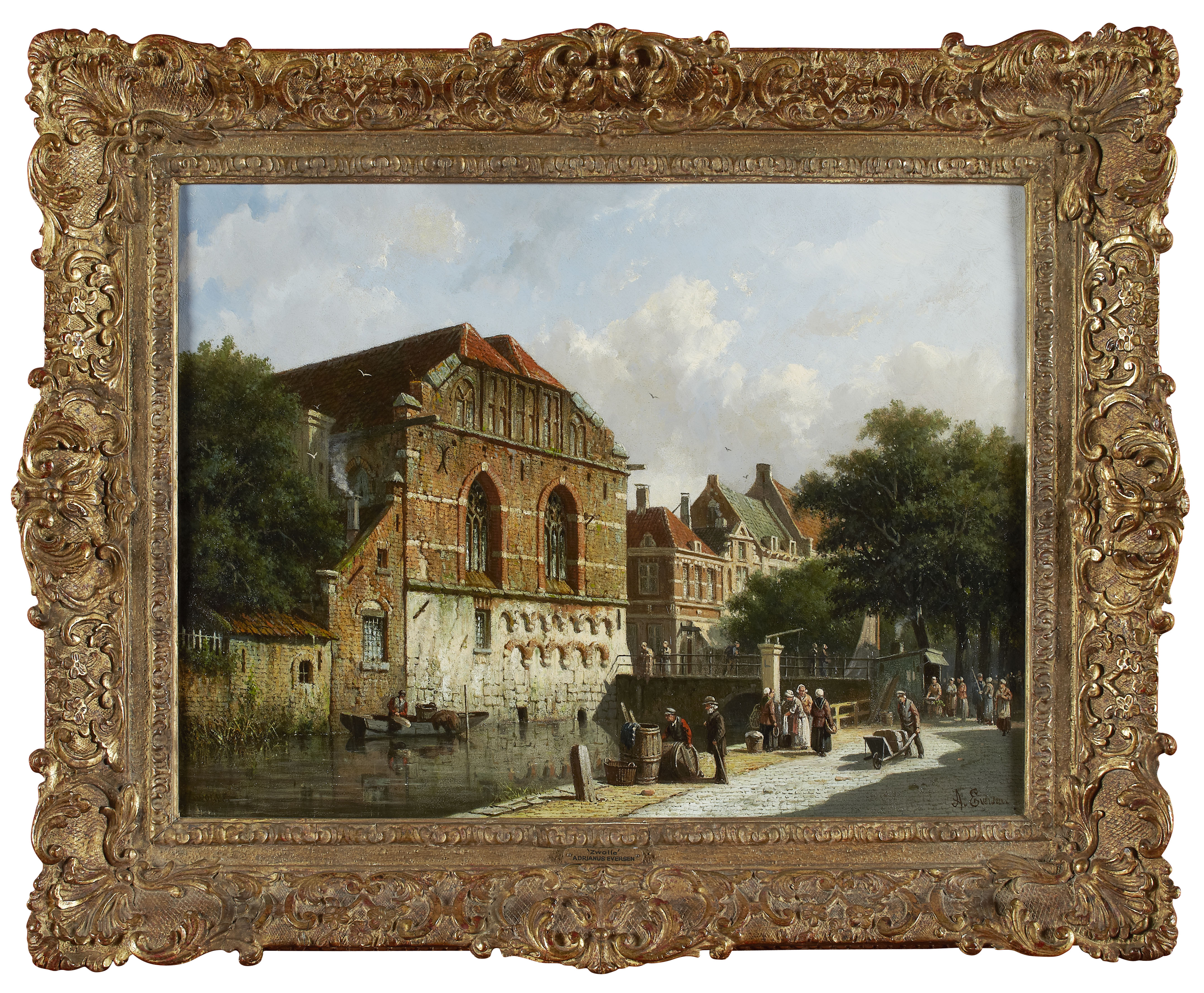 ADRIANUS EVERSEN (DUTCH 1818-1897)