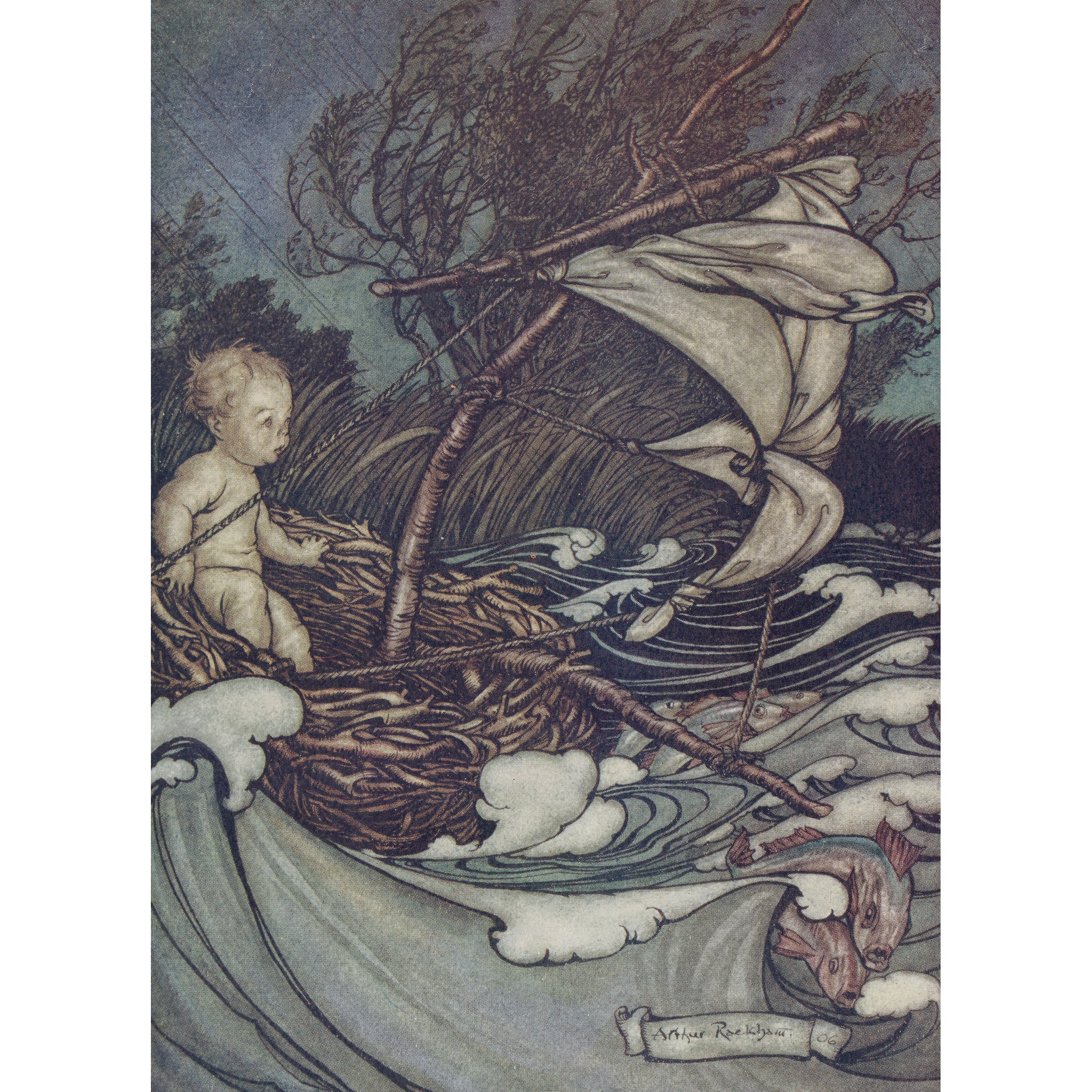 Rackham, Arthur, illustrator - J.M. Barrie