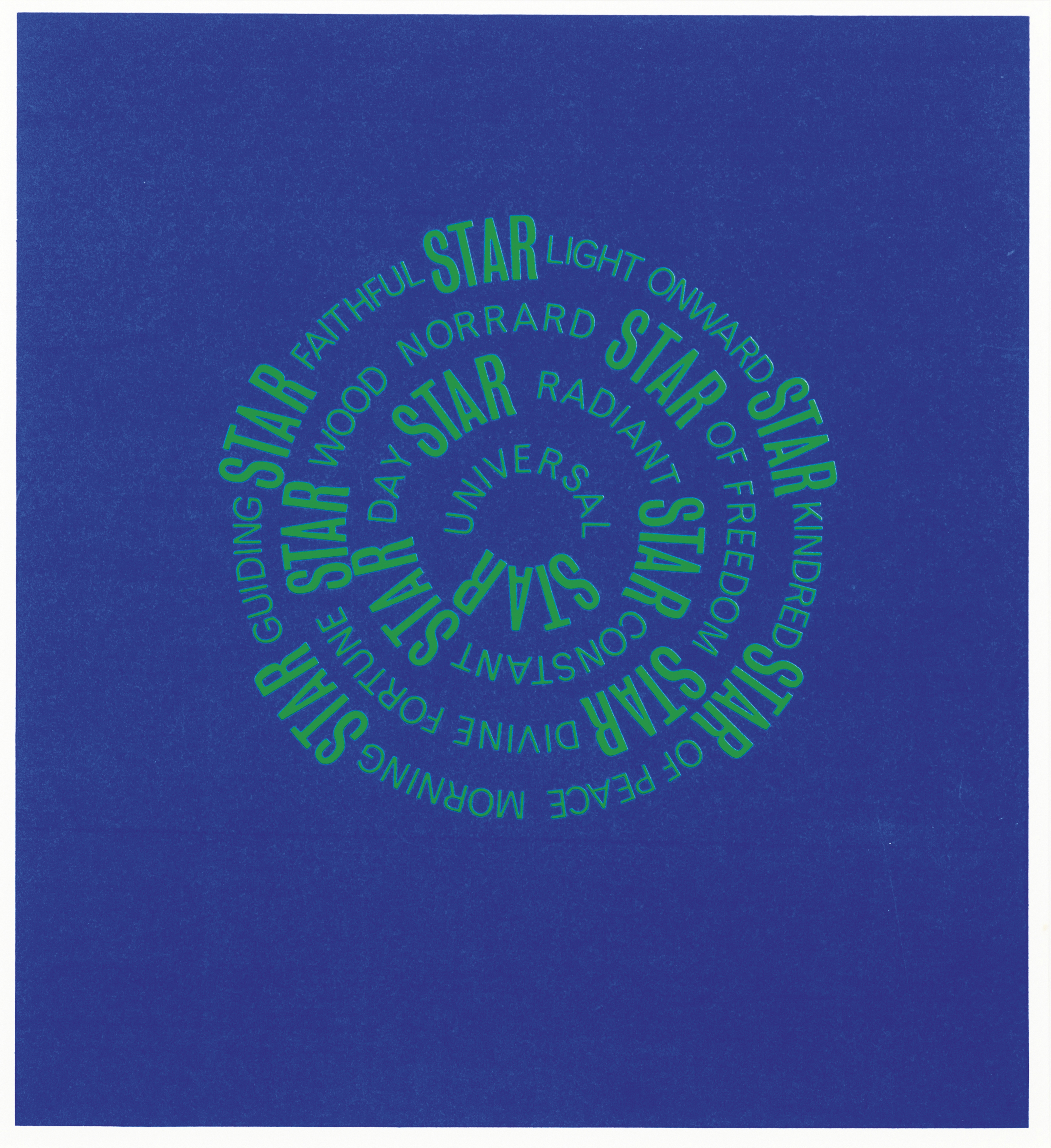 IAN HAMILTON FINLAY (SCOTTISH 1925-2006)