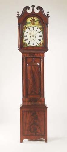 George Bain, Brechin An early 19th century mahogany 8-day longcase clock,