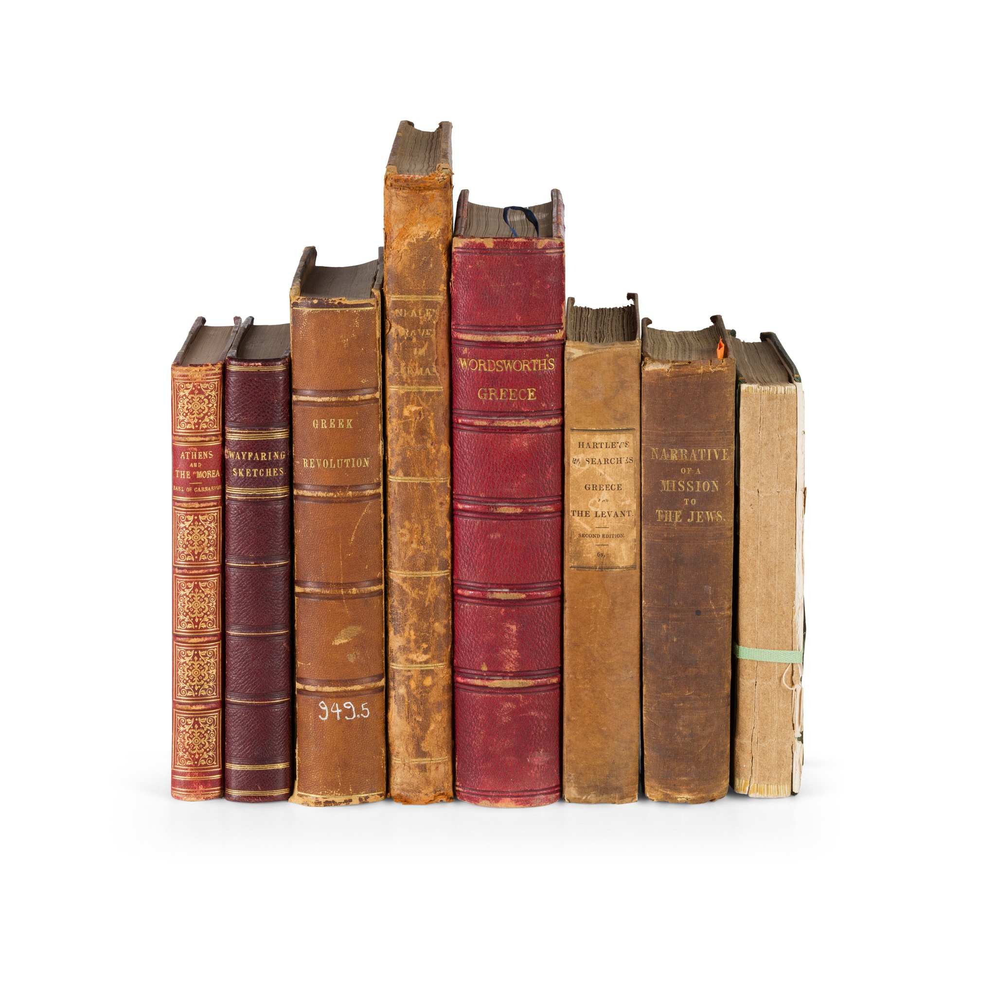 Greece, 8 volumes, comprising