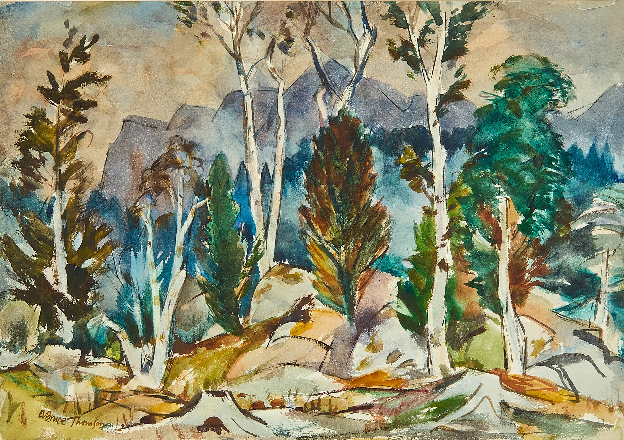 ADAM BRUCE THOMSON O.B.E., R.S.A., P.P.R.S.W., H.R.S.W. (SCOTTISH 1885-1976)