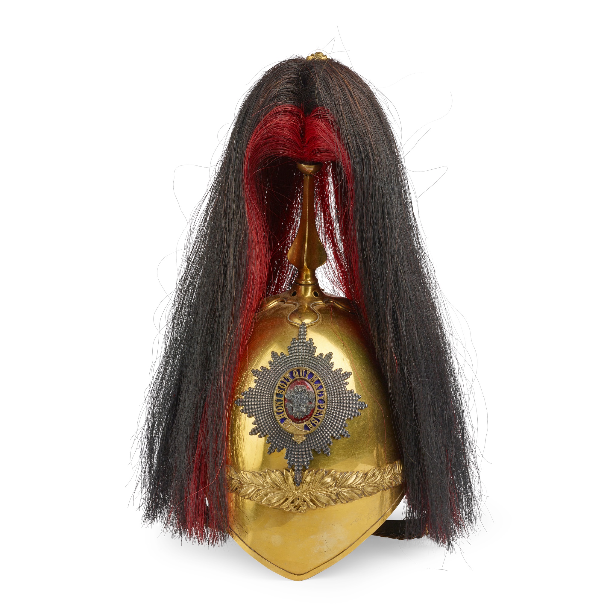 OFFICER'S PLUMED HELMET OF THE 3RD DRAGOON GUARDS (PRINCE OF WALES OWN)