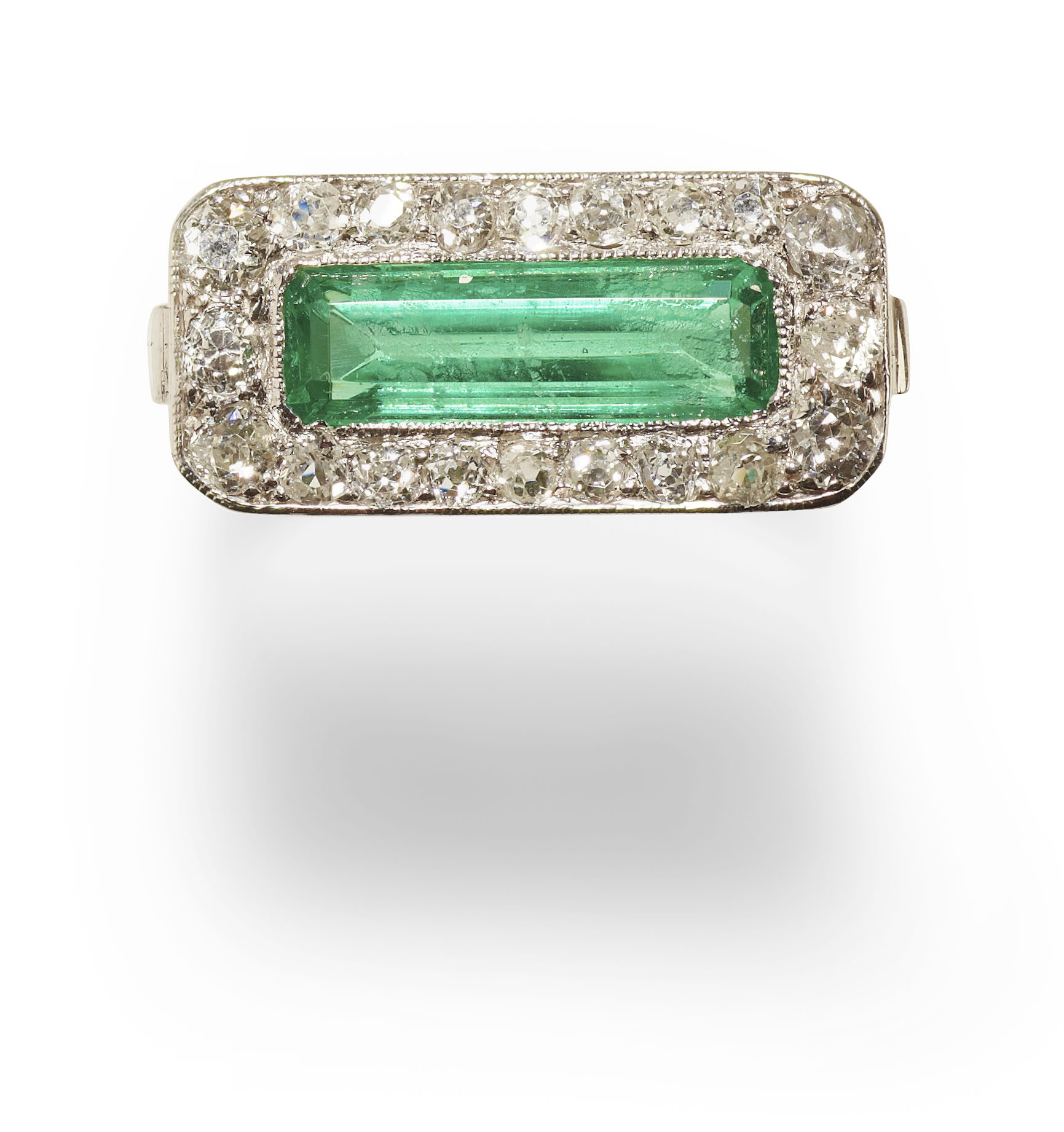 An early 20th century cluster ring,