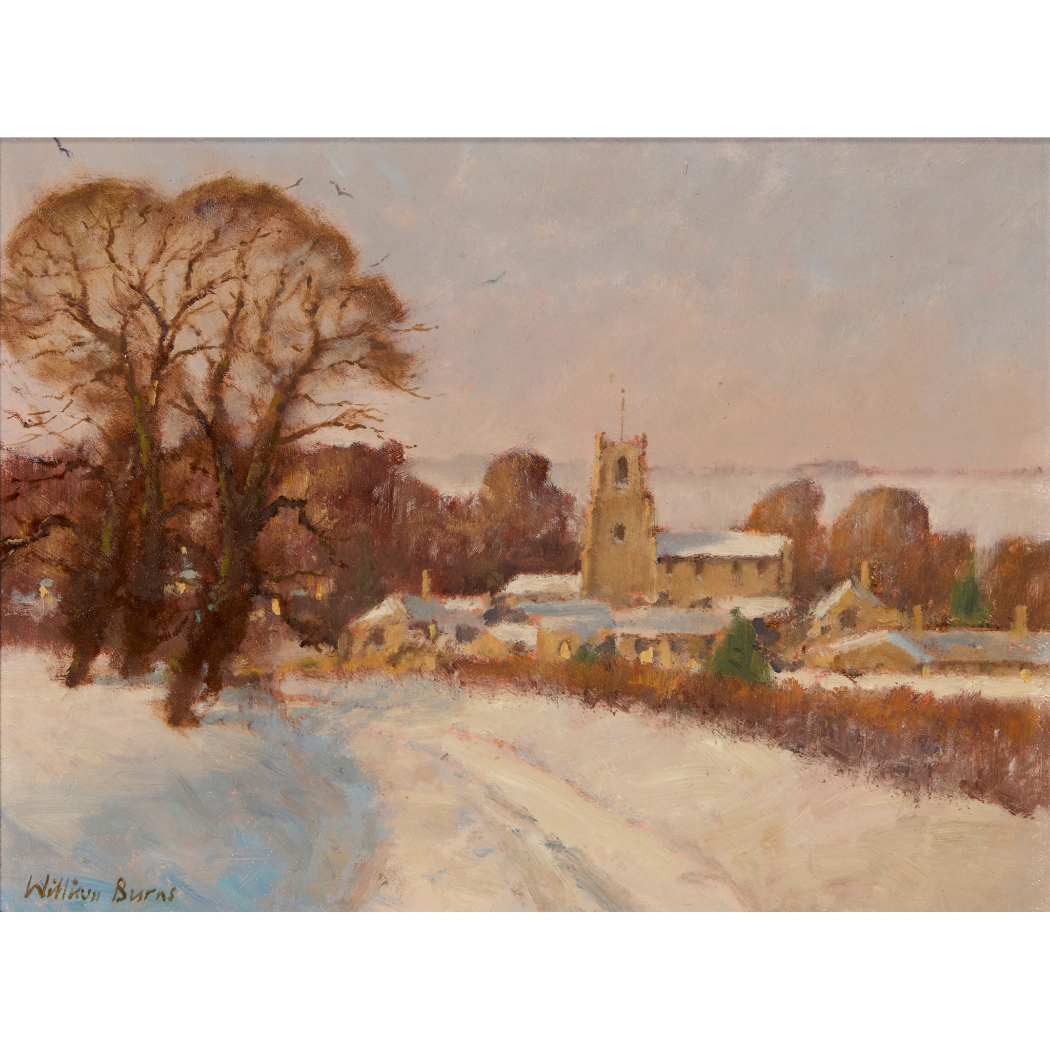 WILLIAM BURNS A.R.S.A. (SCOTTISH 1921-1972)