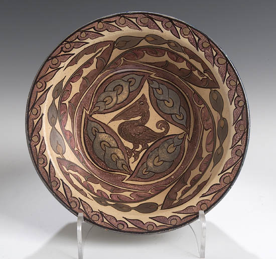 A John Pearson earthenware cream bowl