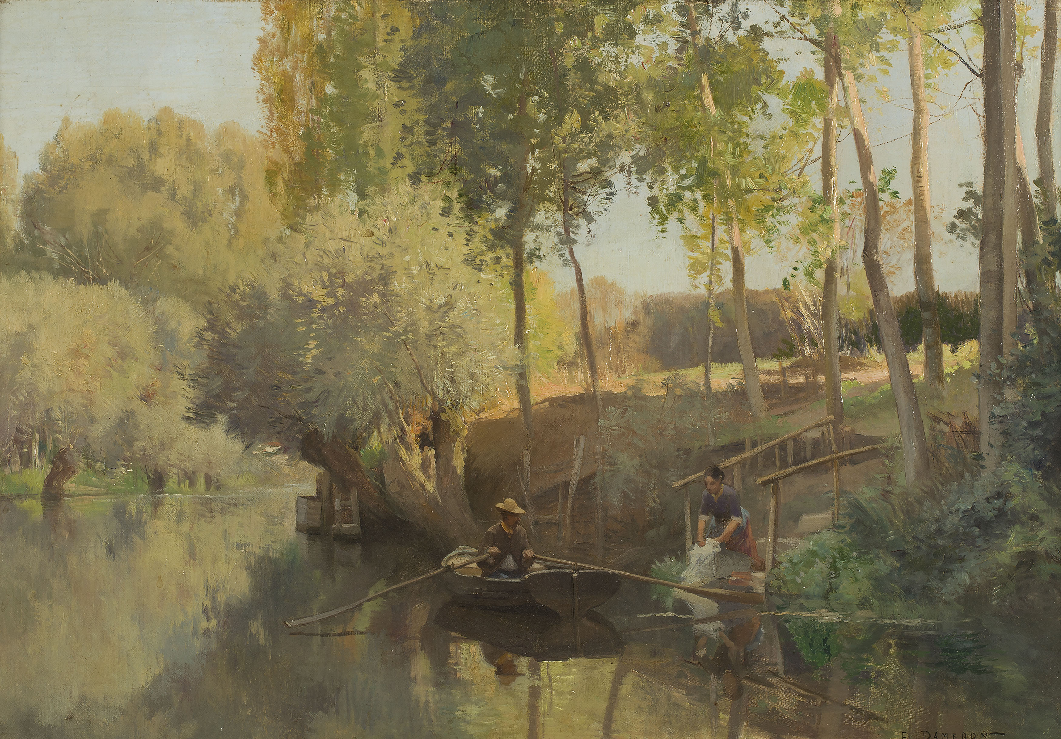 ÉMILE CHARLES DAMERON (FRENCH 1848-1908)