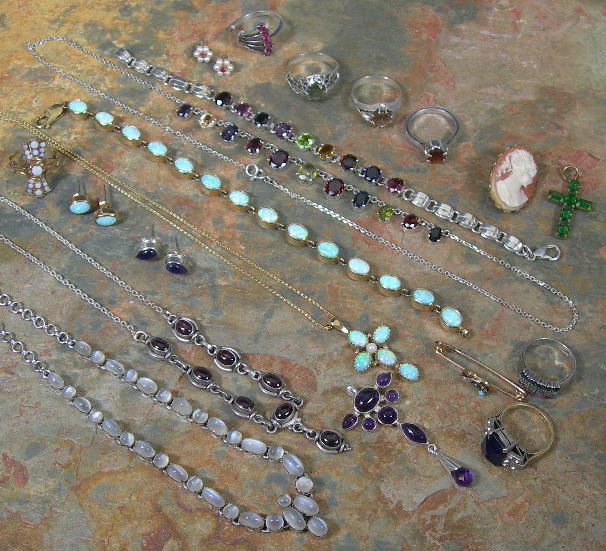 A collection of items,