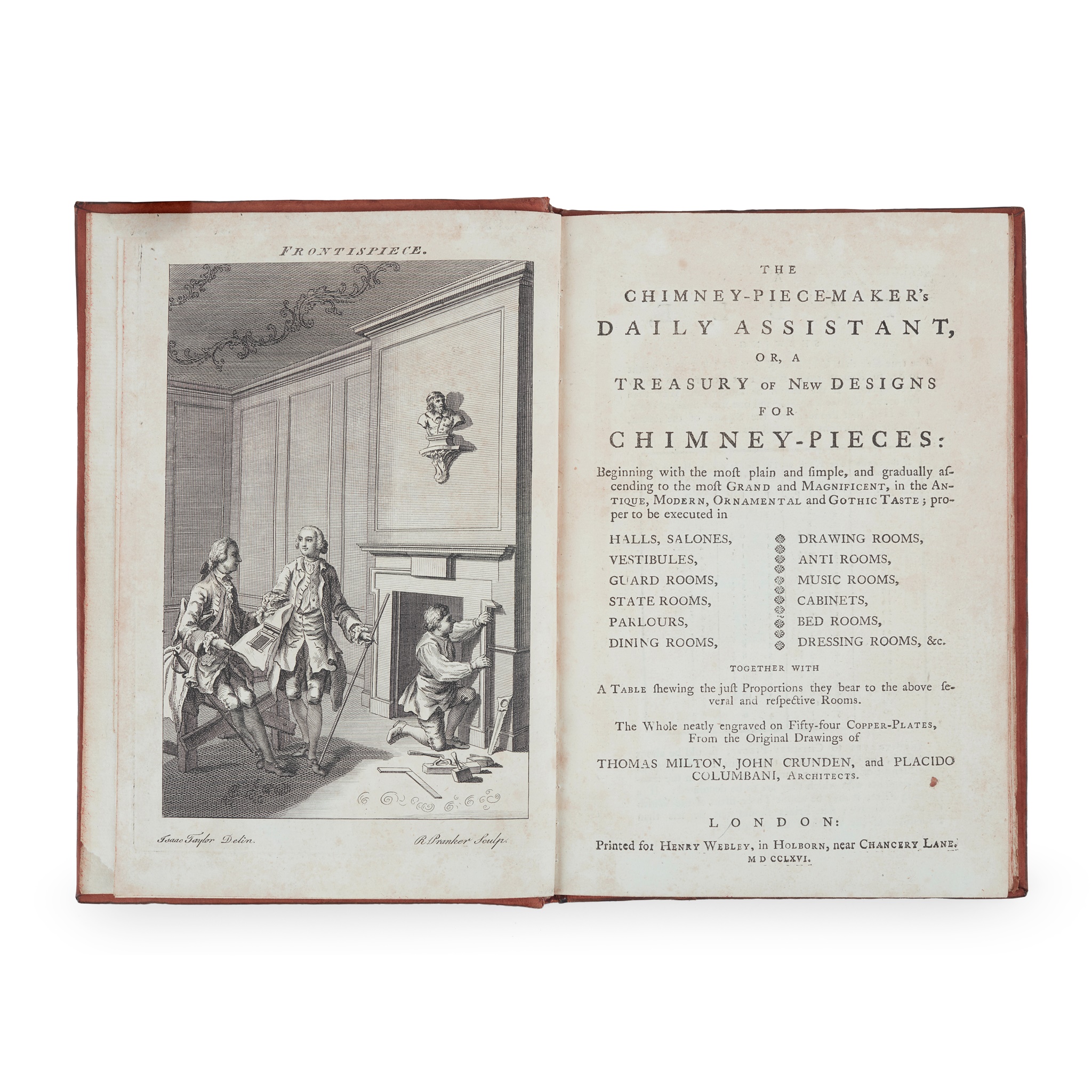 Milton, Thomas, John Crunden and Placido Columbani