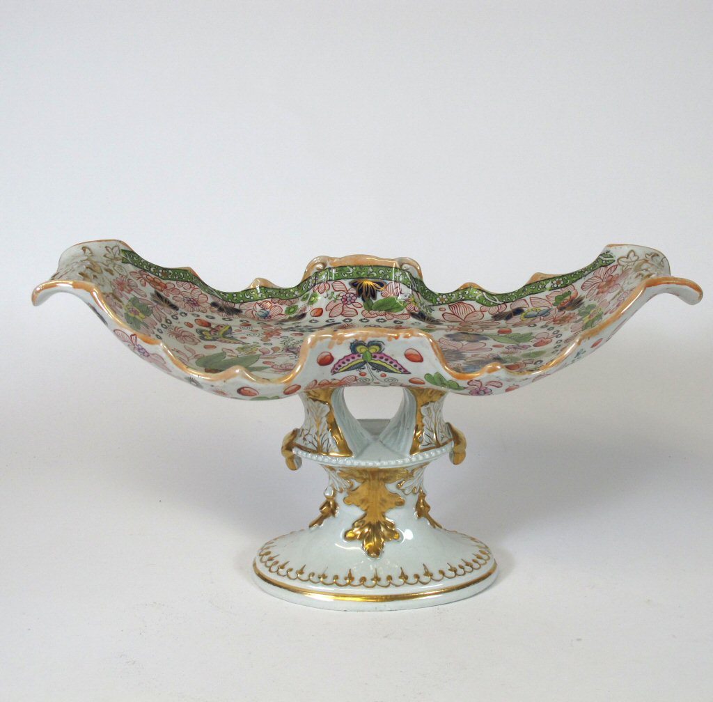 An early 19th century Mason's ironstone part fruit service