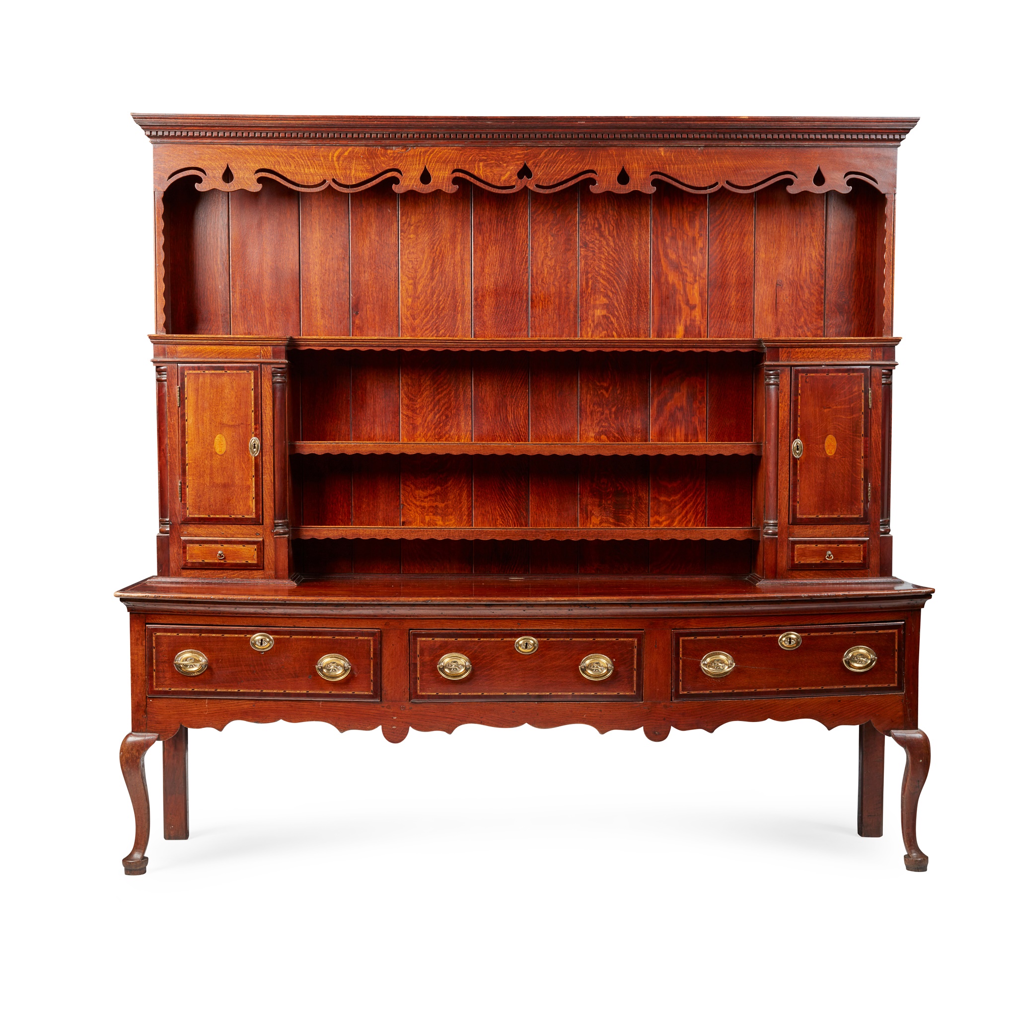 GEORGE III OAK DRESSER