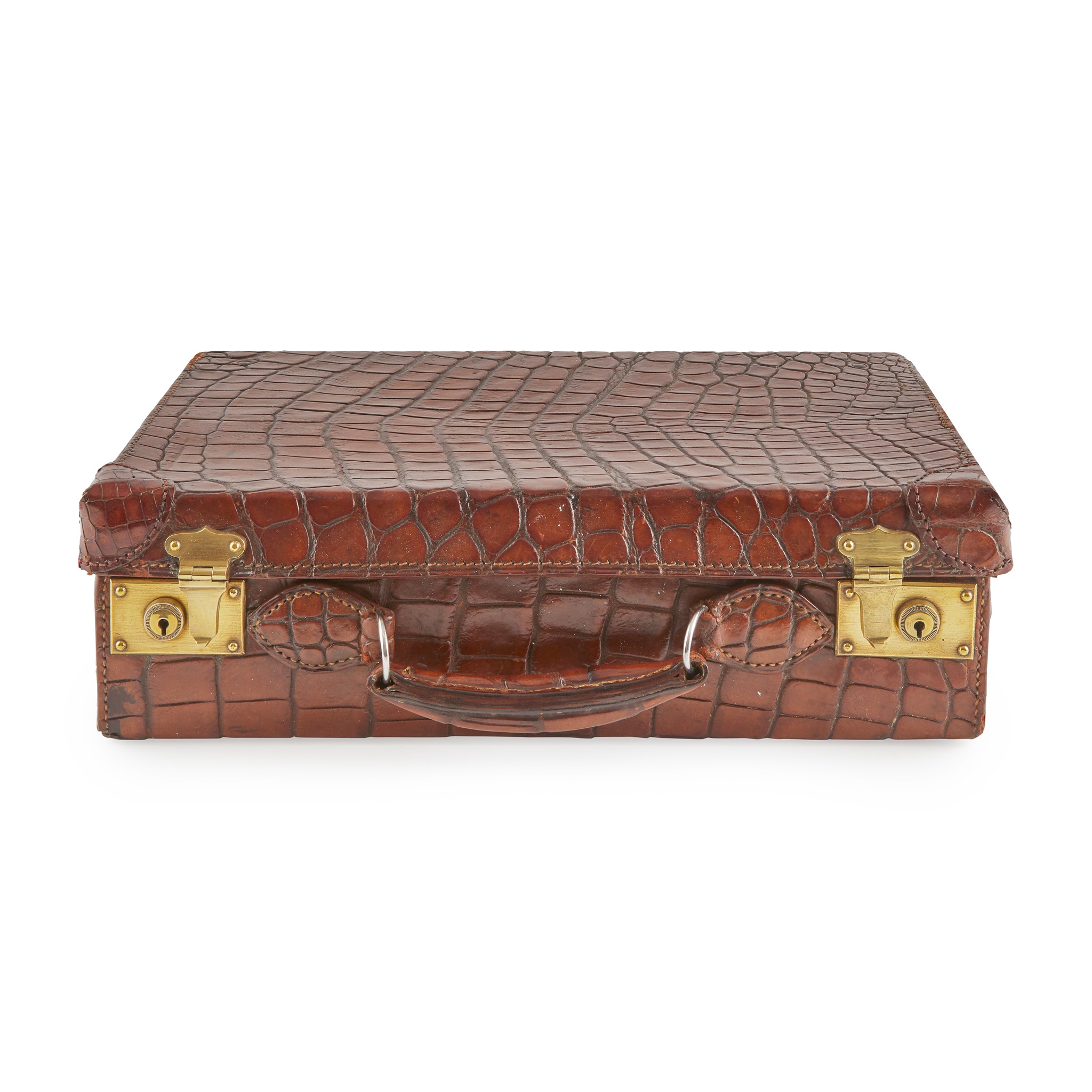 CROCODILE SKIN VALISE