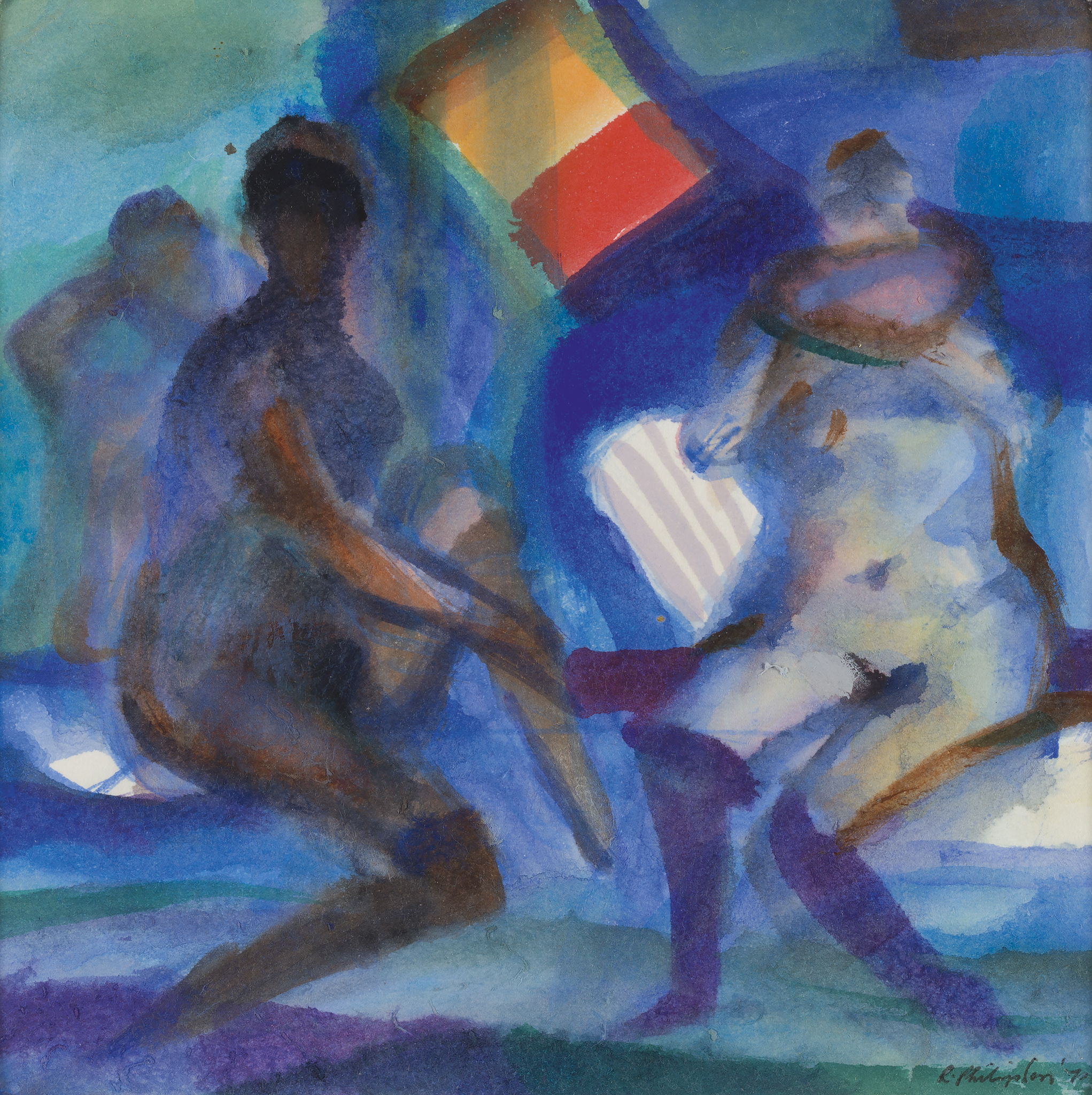 SIR ROBIN PHILIPSON R.A., P.R.S.A., R.S.W., R.G.I., L.L.D. (SCOTTISH 1916-1992)