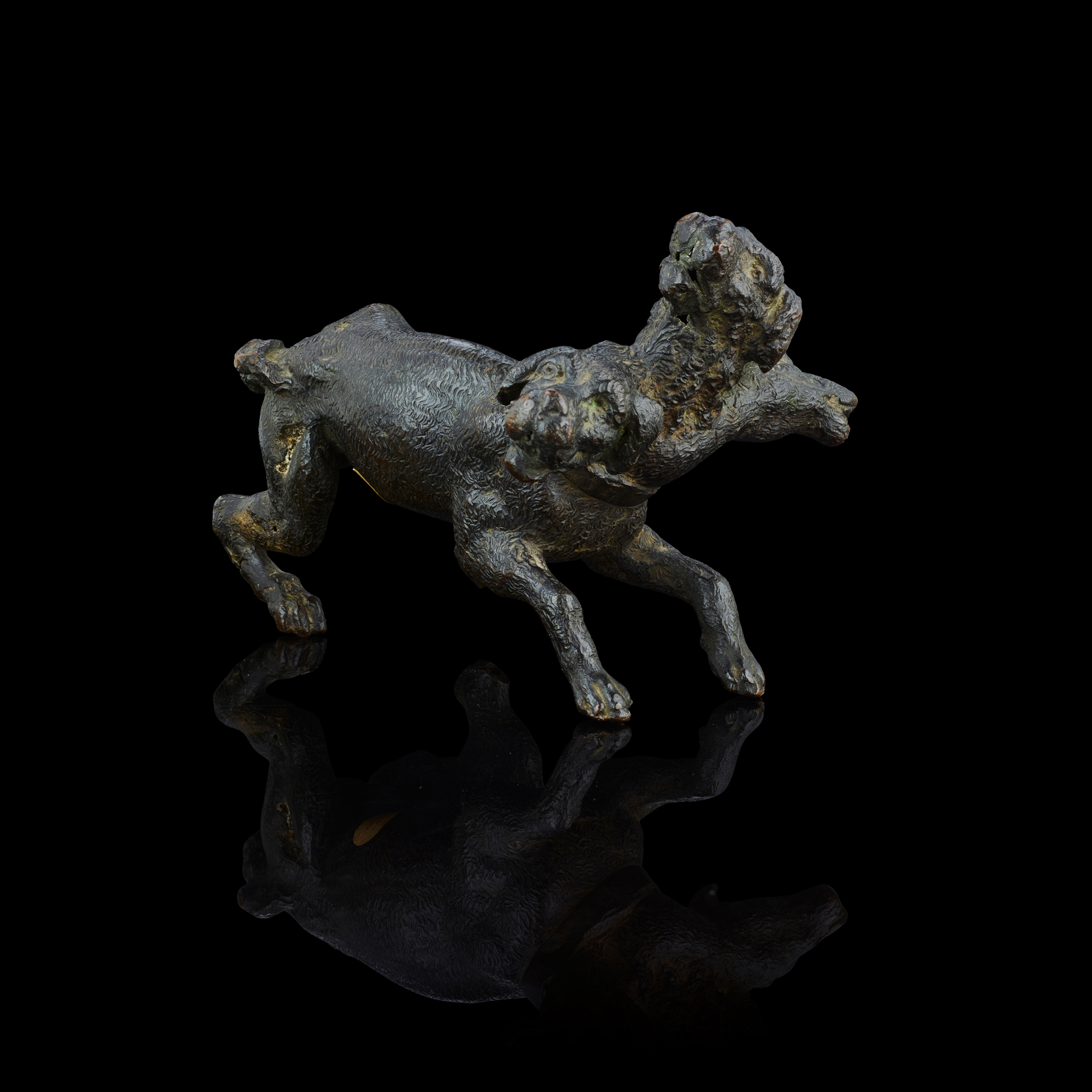 A NORTH ITALIAN SCHOOL, BRONZE FIGURE OF CERBERUS