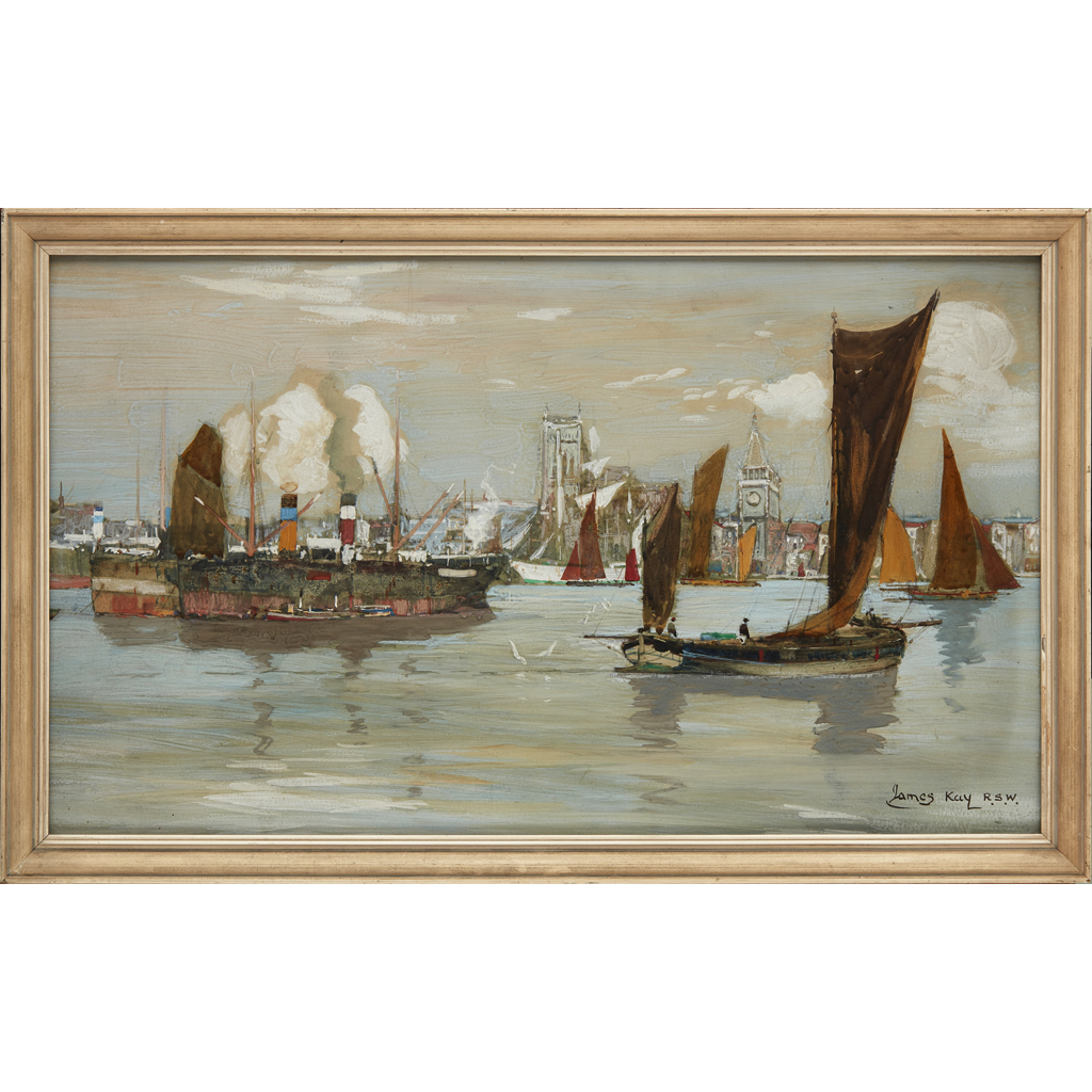 JAMES KAY R.S.A., R.S.W. (SCOTTISH 1858-1942)