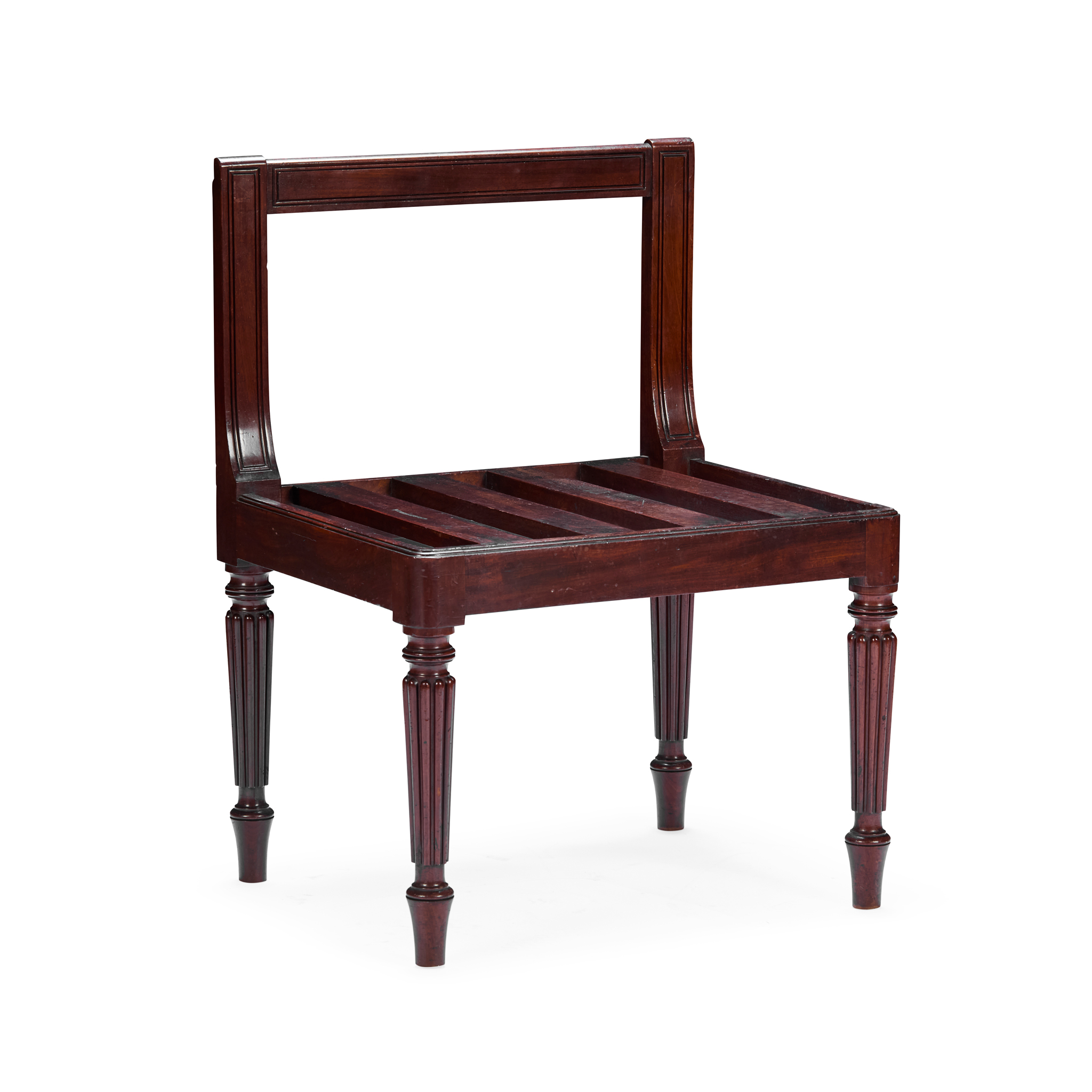 WILLIAM IV MAHOGANY TRUNK STAND, ATTRIBUTED TO GILLOWS