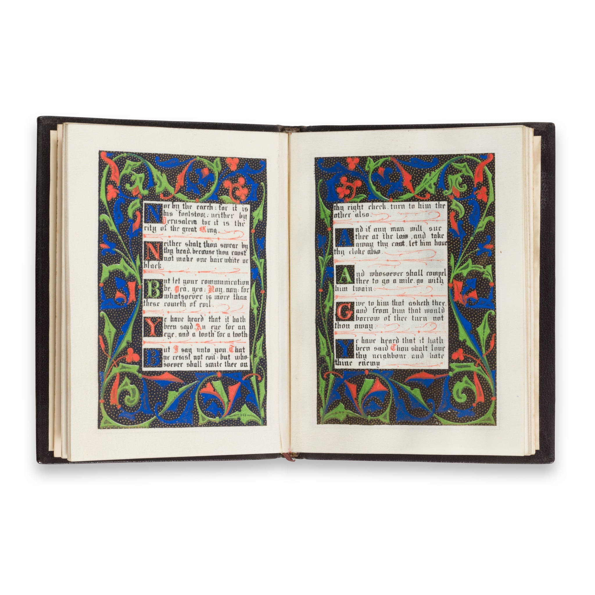 Illuminated work on vellum