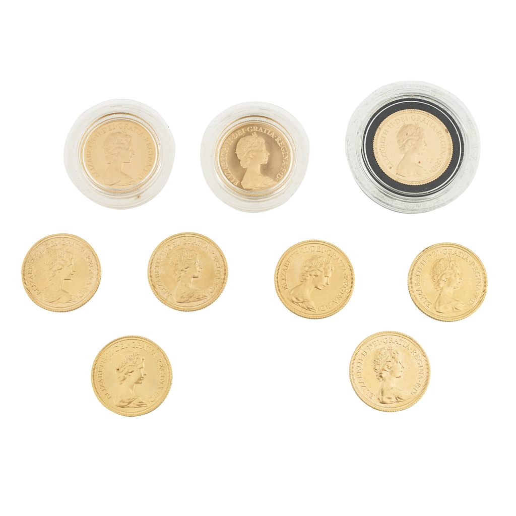GB - Three proof sovereigns