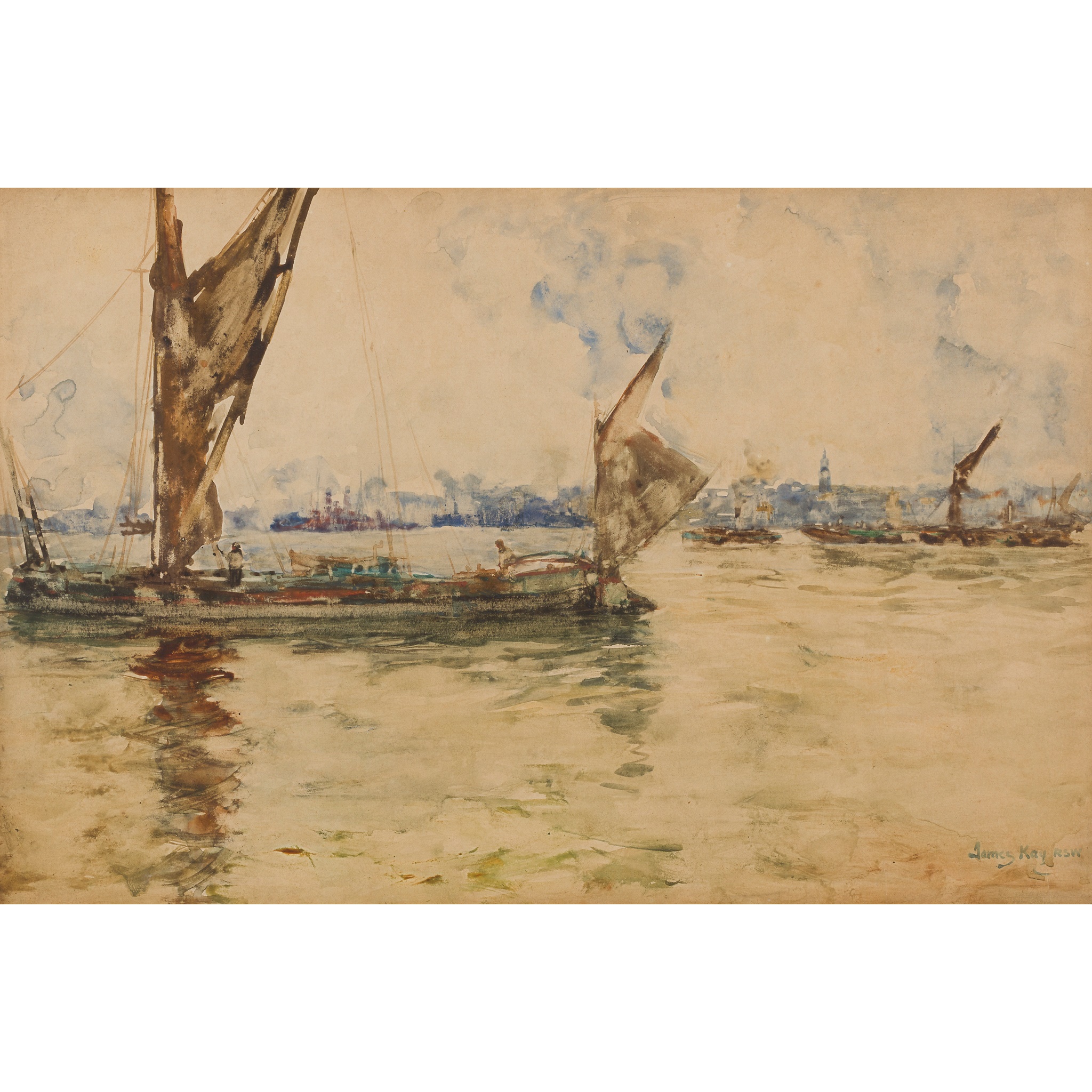 JAMES KAY R.S.A., R.S.W. (SCOTTISH 1858-1942)