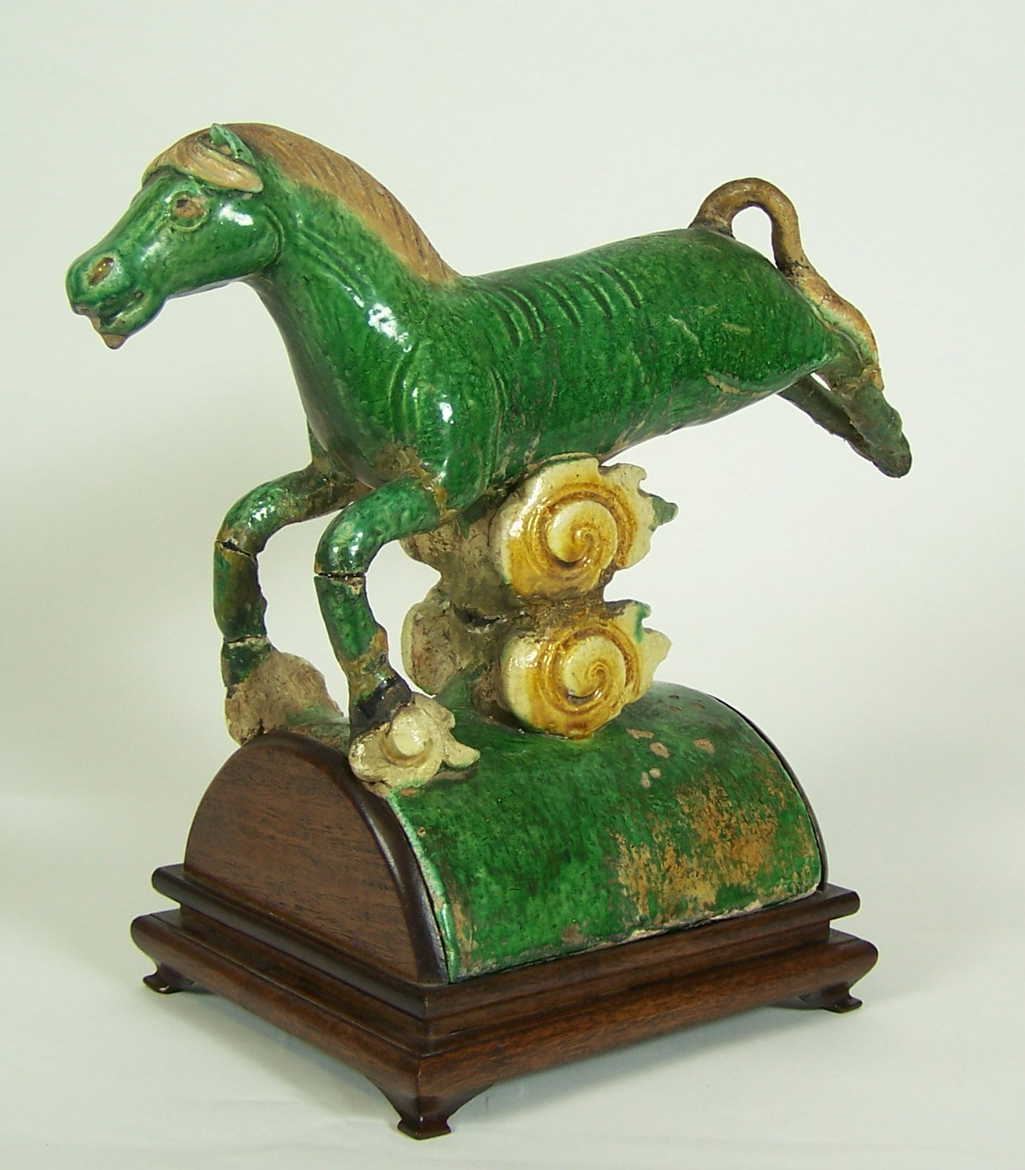 A Chinese roof tile, Ming Dynasty