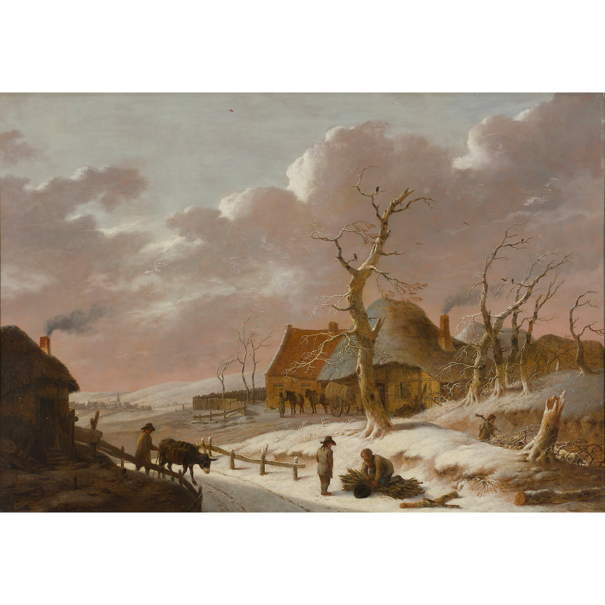 ATTRIBUTED TO HEINRICH WILHELM SCHWEICKARDT (GERMAN 1746-1797)