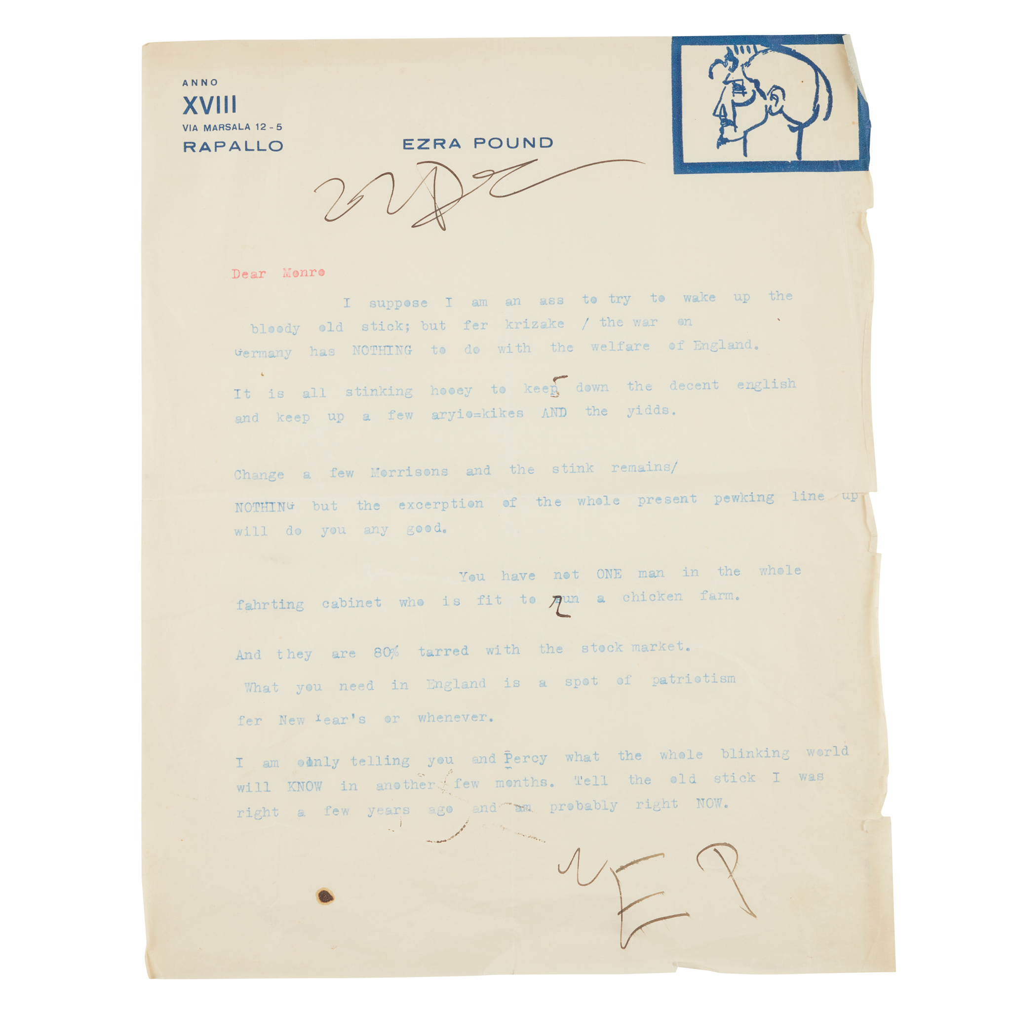 Pound, Ezra (1885-1972)