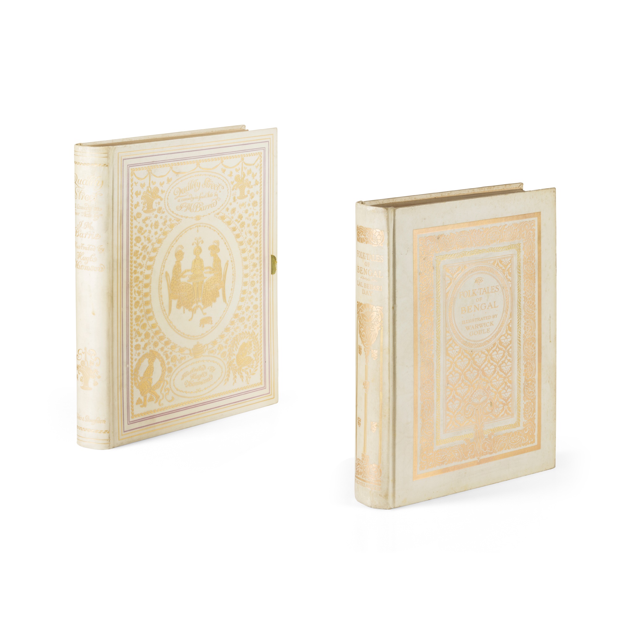 Two vellum-bound illustrated works