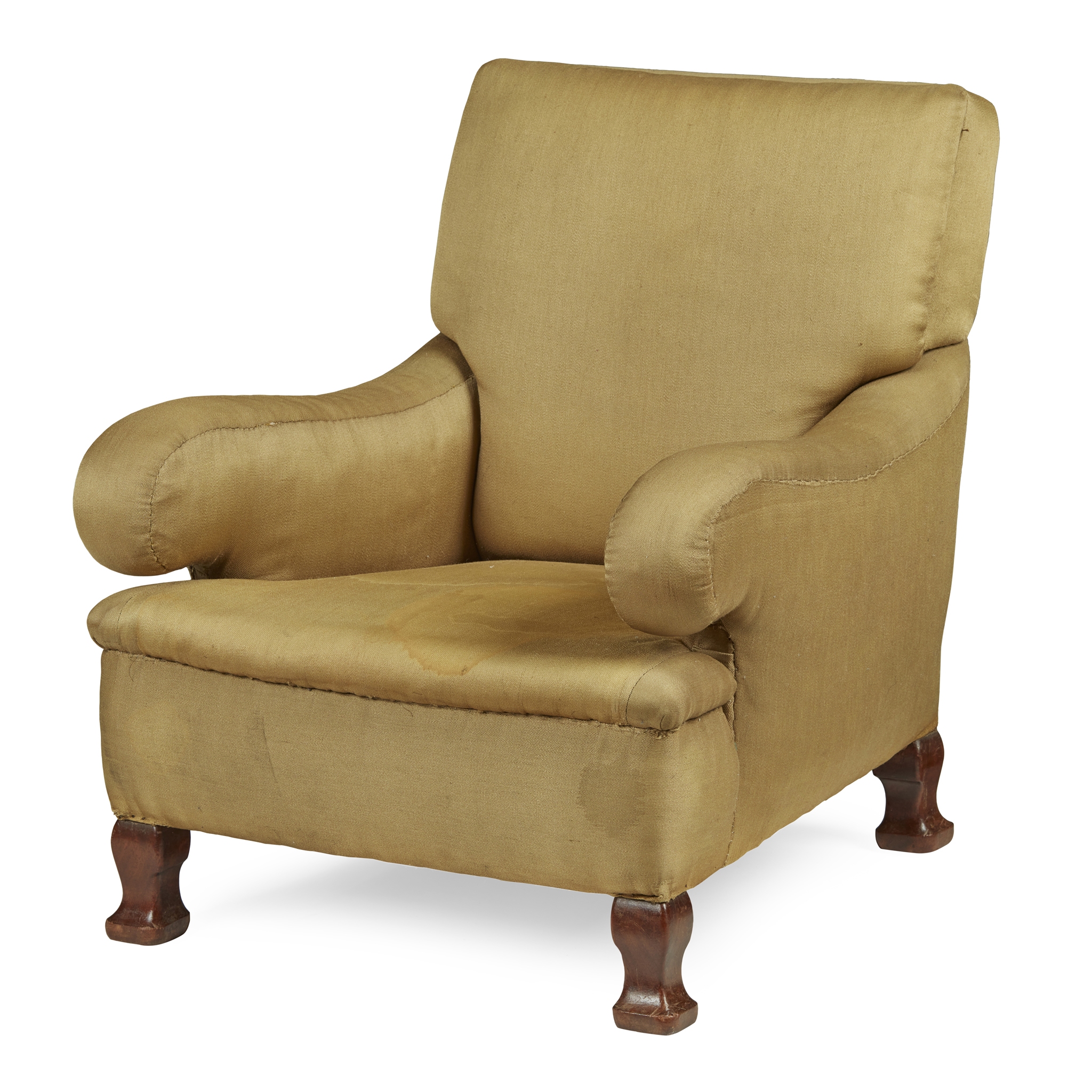 UPHOLSTERED EASY ARMCHAIR, ATTRIBUTED TO WHYTOCK & REID