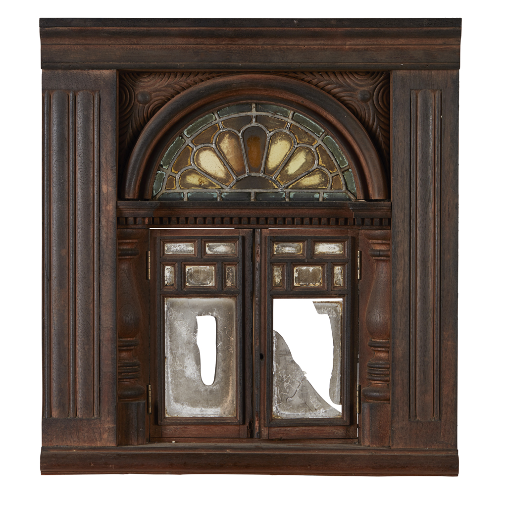 A MINIATURE HARDWOOD DOORWAY