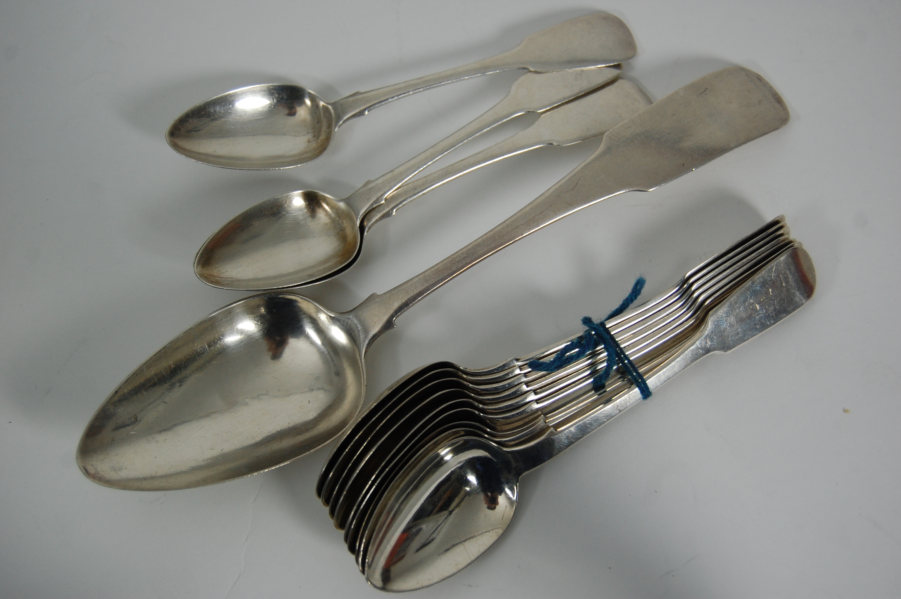 A group of Irish flatware