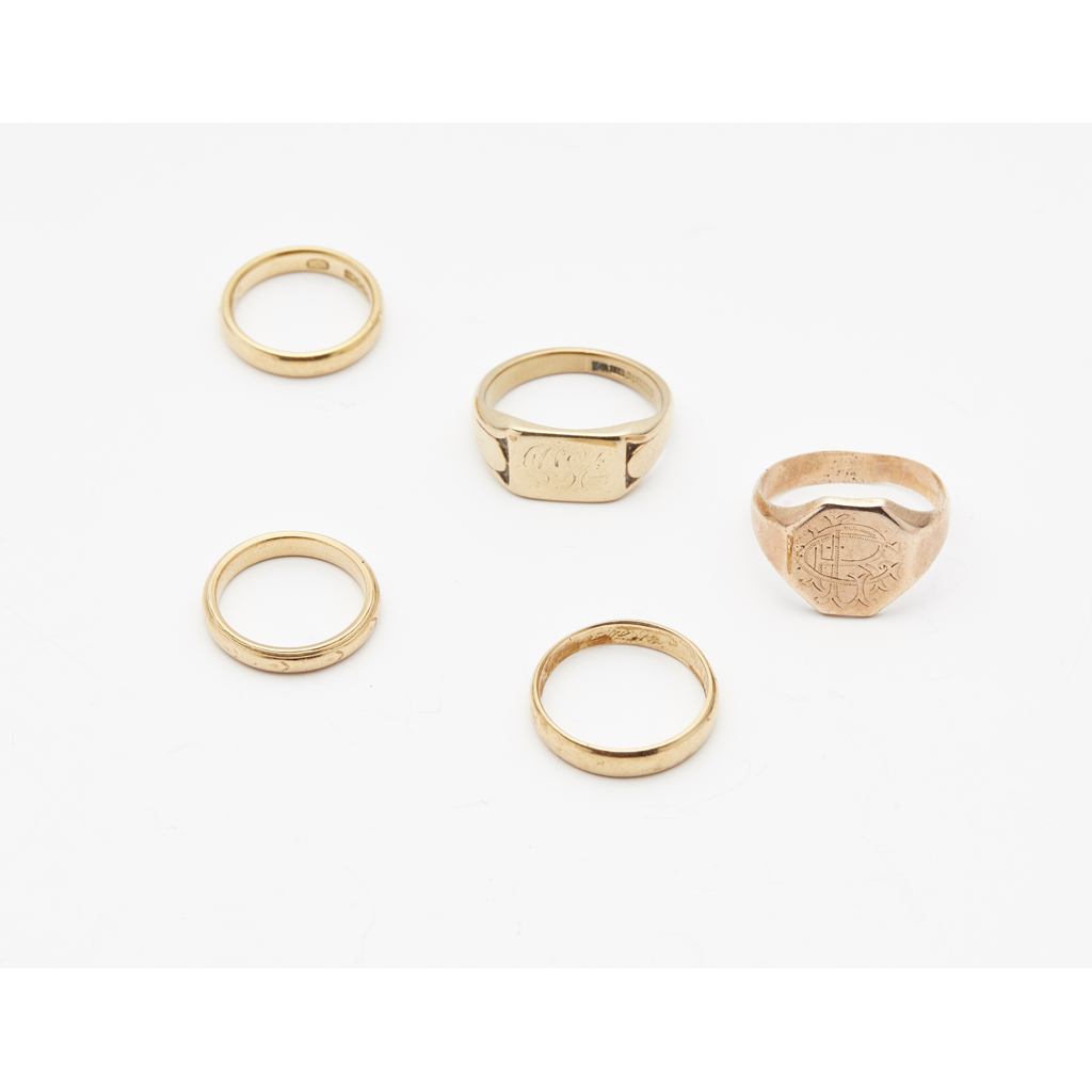 A collection of rings