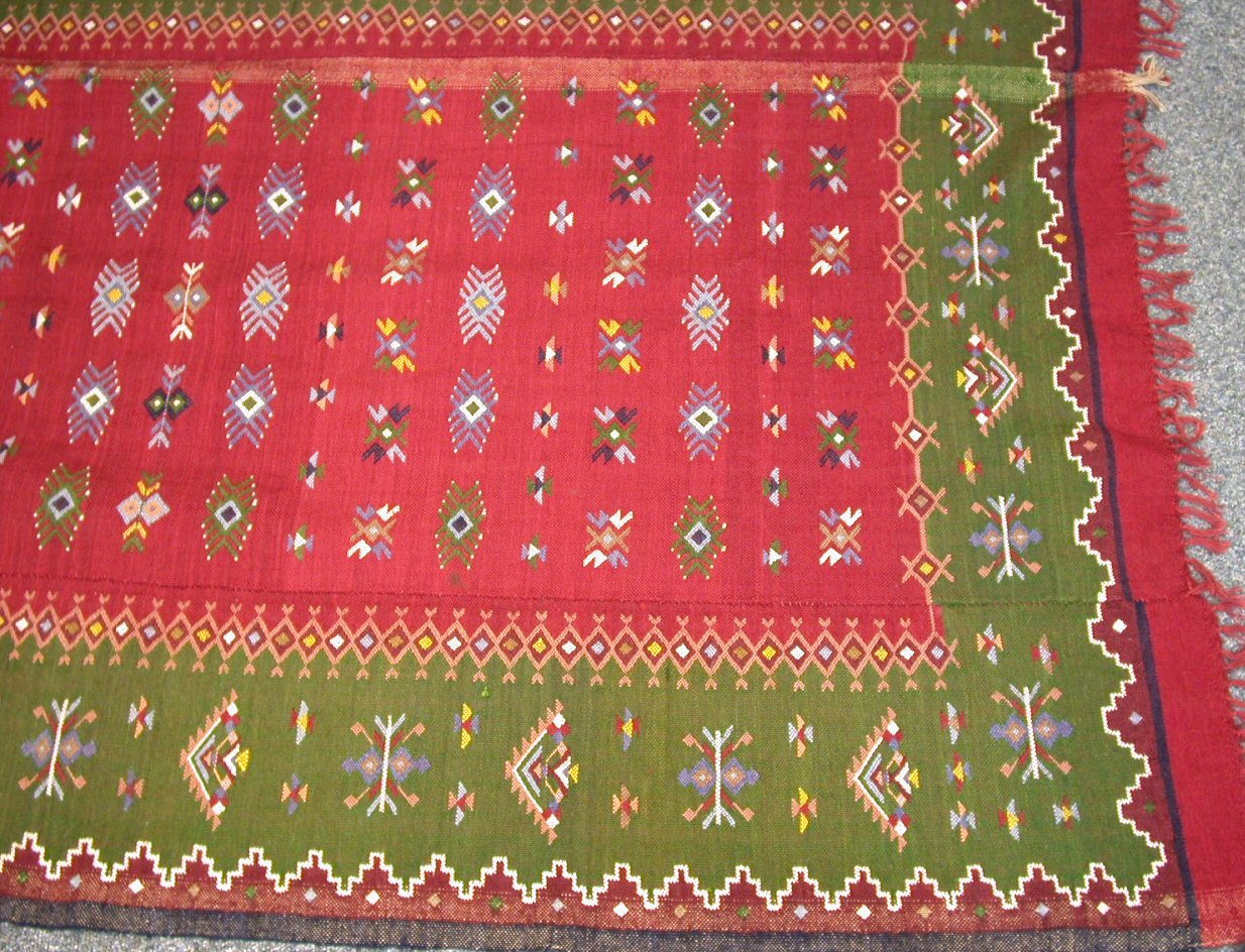 A pair of Metsovan flatweave rugs,