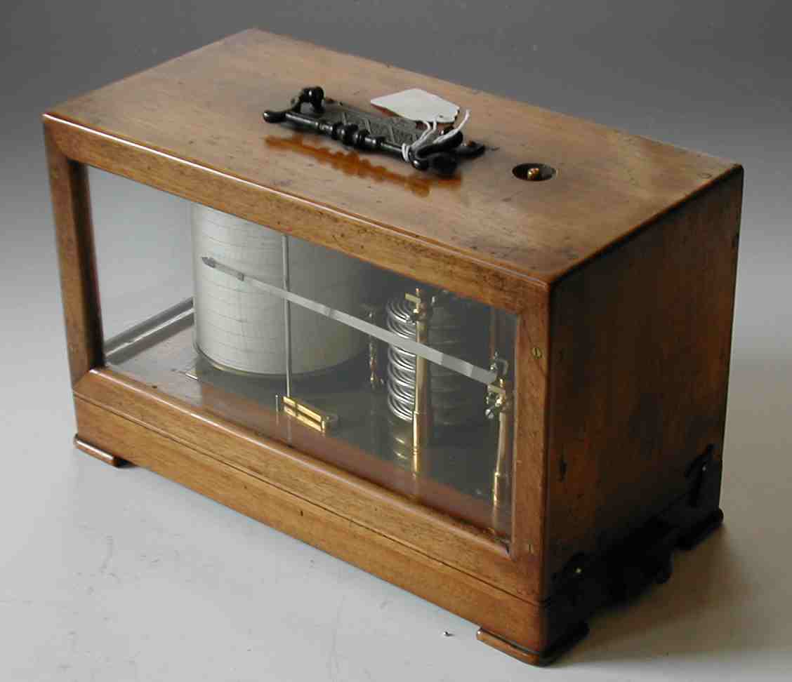 Wilson, Warden & Co, London A mahogany cased barograph,