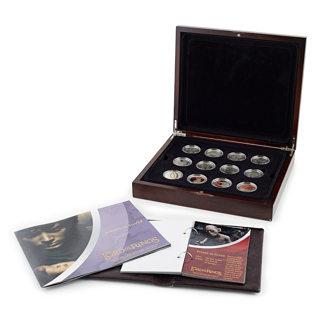 N.Z. - 2003 Lord of the Rings coin set - Official New Zealand coins