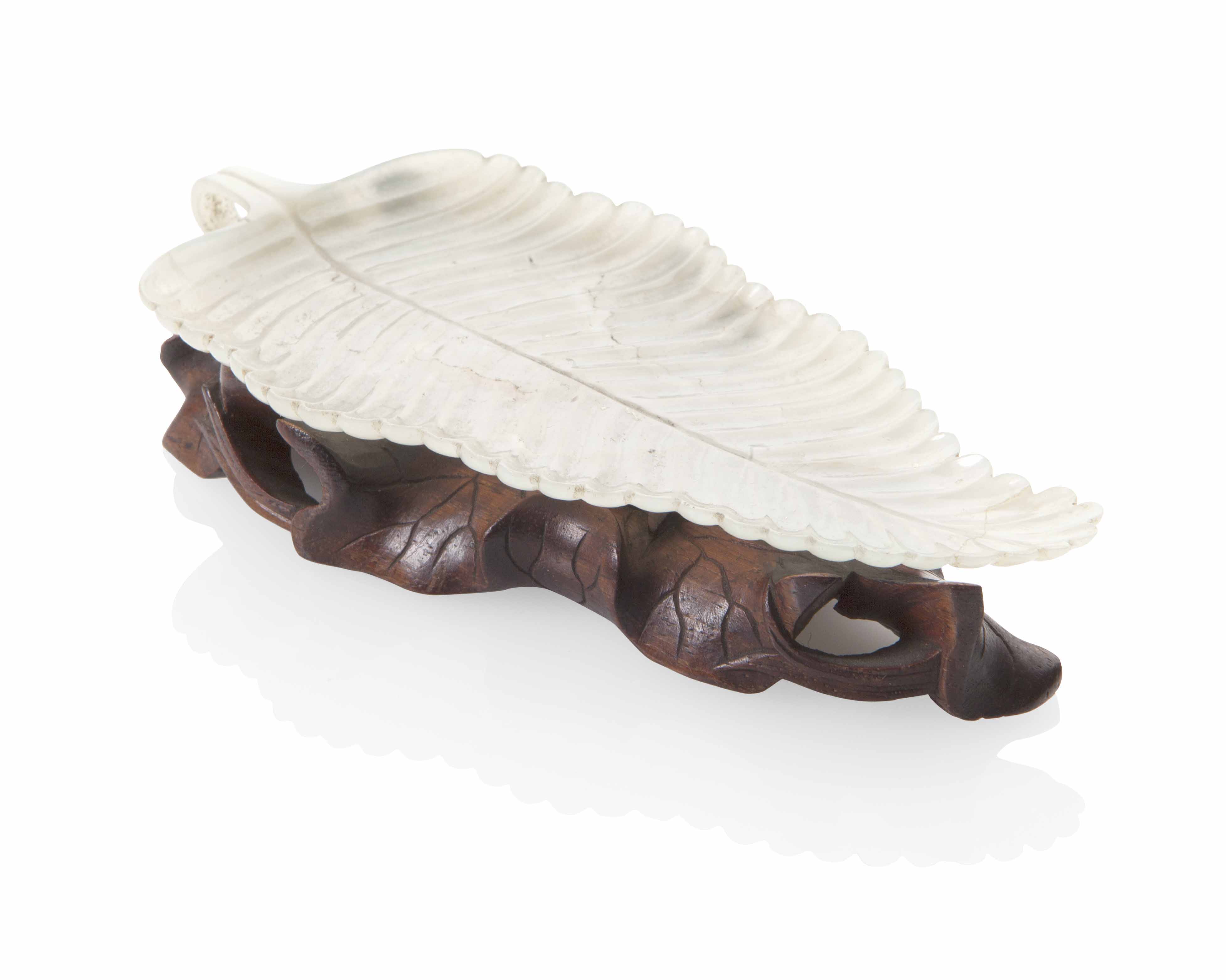 WHITE JADE MUGHAL BRUSH WASHER