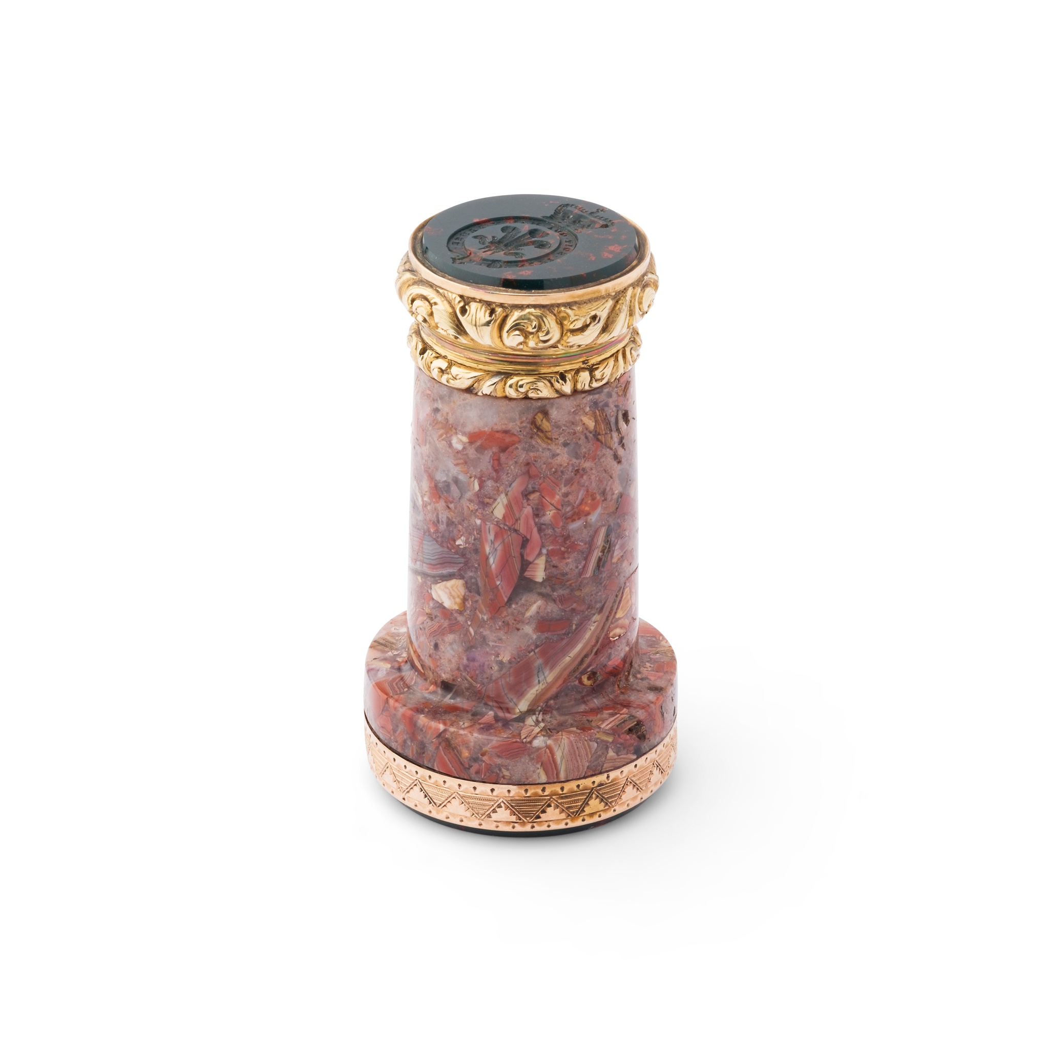 HRH ALBERT EDWARD, PRINCE OF WALES (1841 – 1910)THE IMPORTANT ‘ROYAL BACCARAT SCANDAL’ DESK SEAL