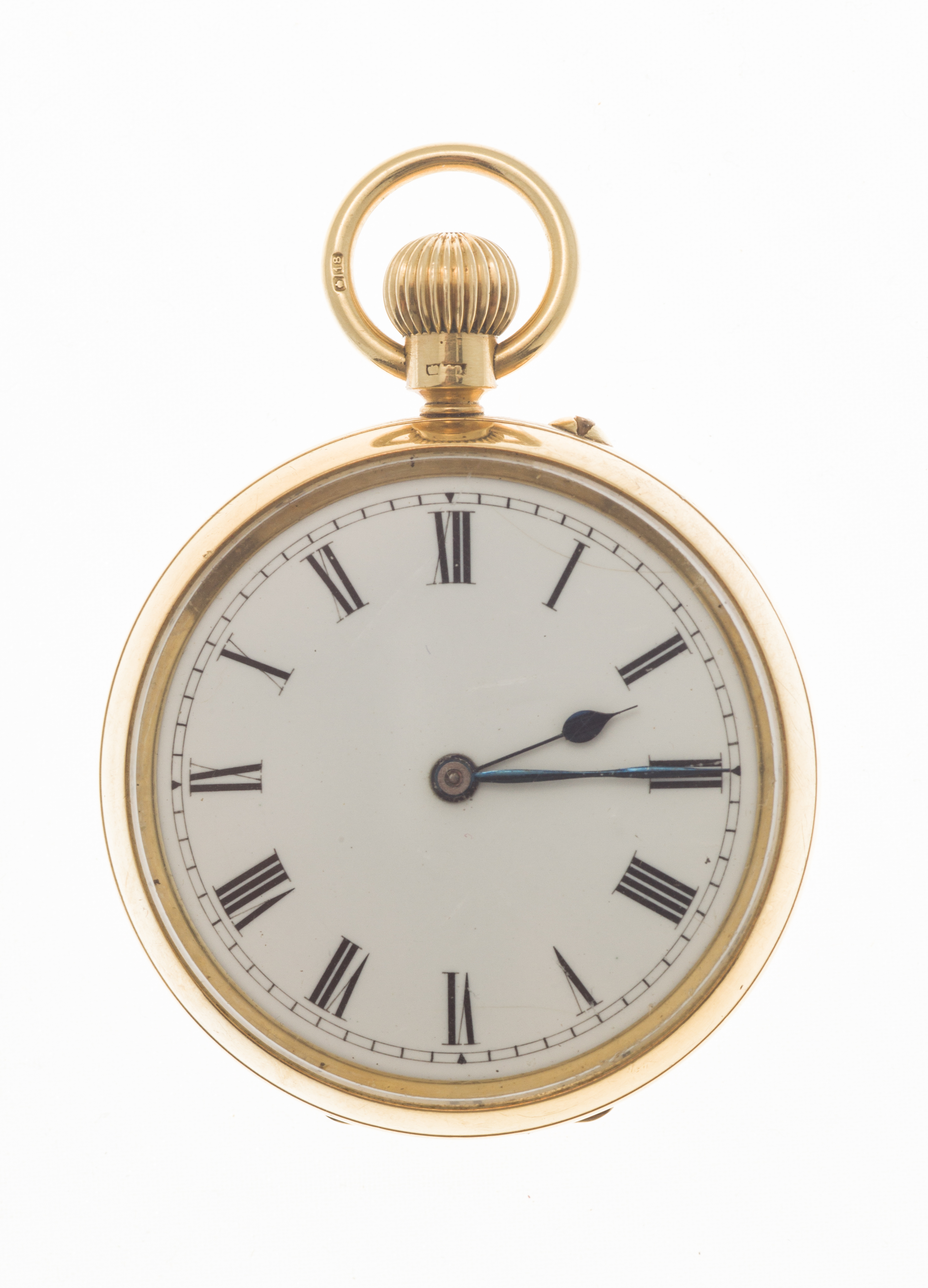 An 18ct gold cased pocket watch