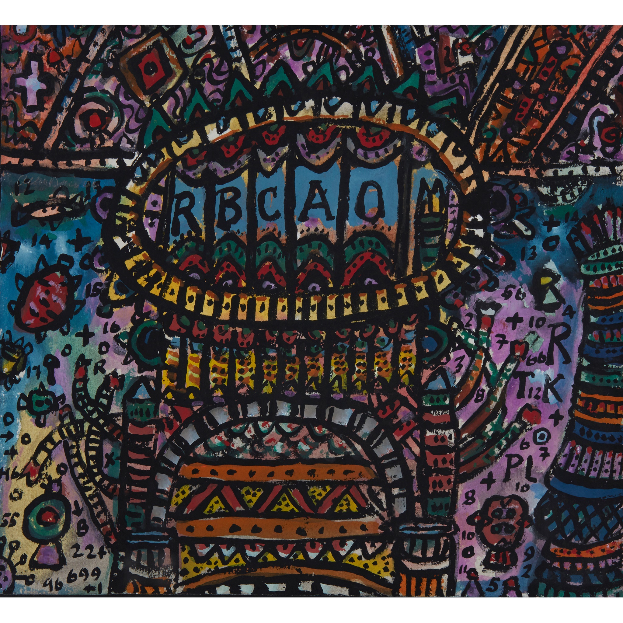 ALAN DAVIE C.B.E., R.A., H.R.S.A. (BRITISH 1920-2014)