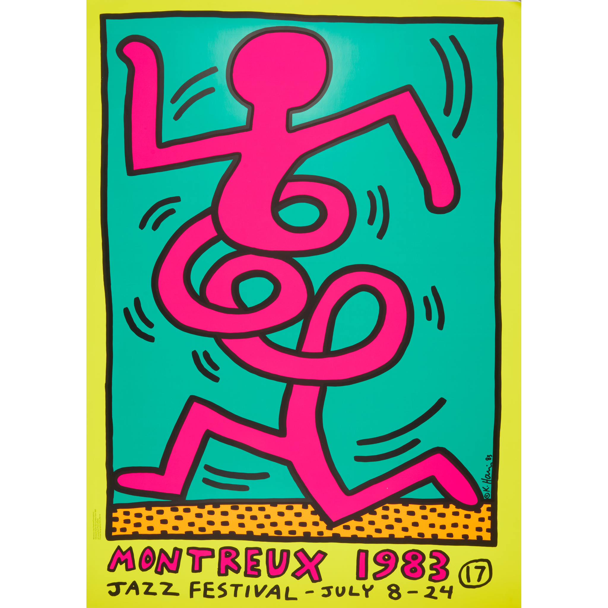 KEITH HARING (AMERICAN 1958-1990)